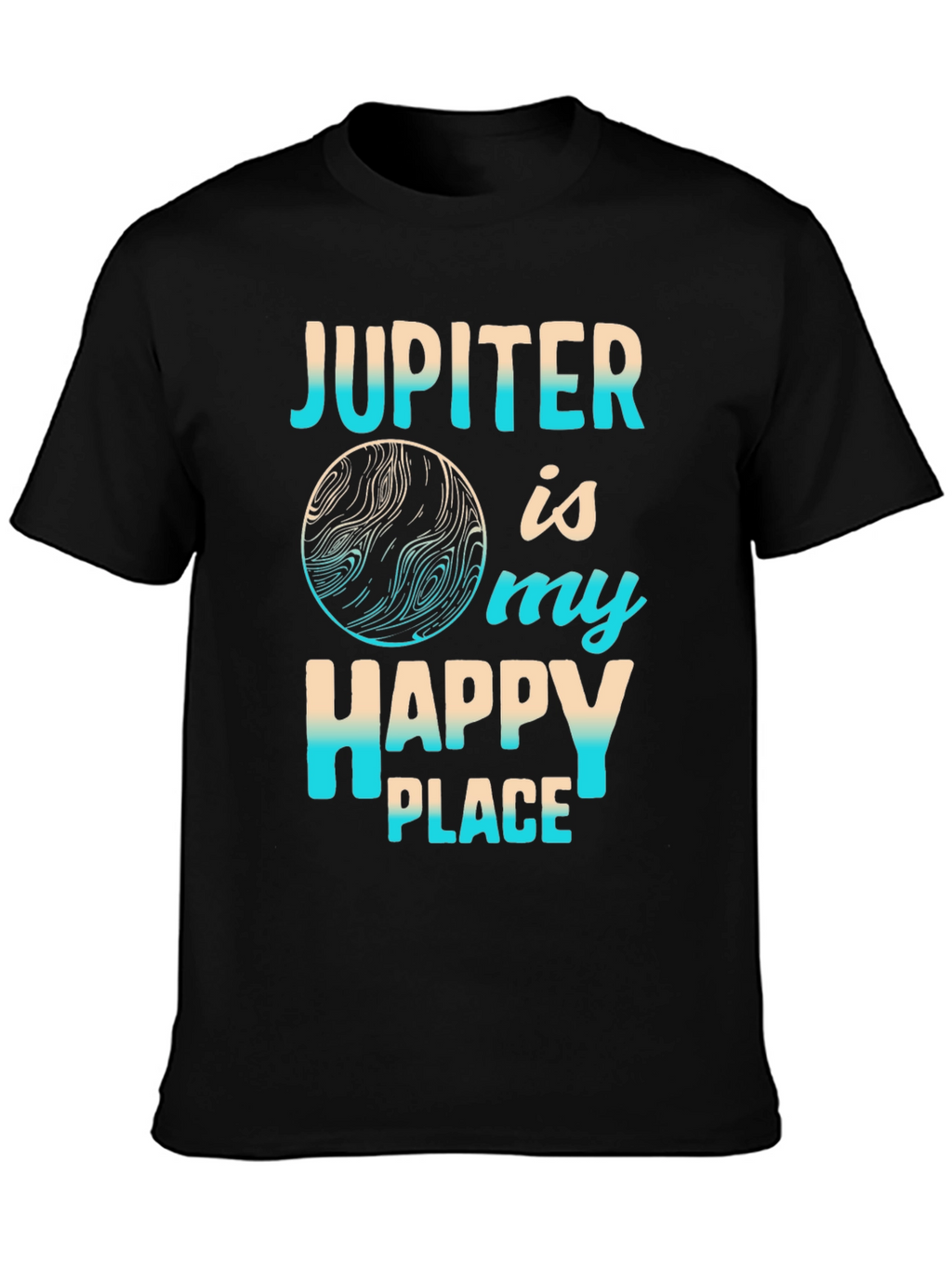 Jupiter Happy Place Graphic T-Shirt