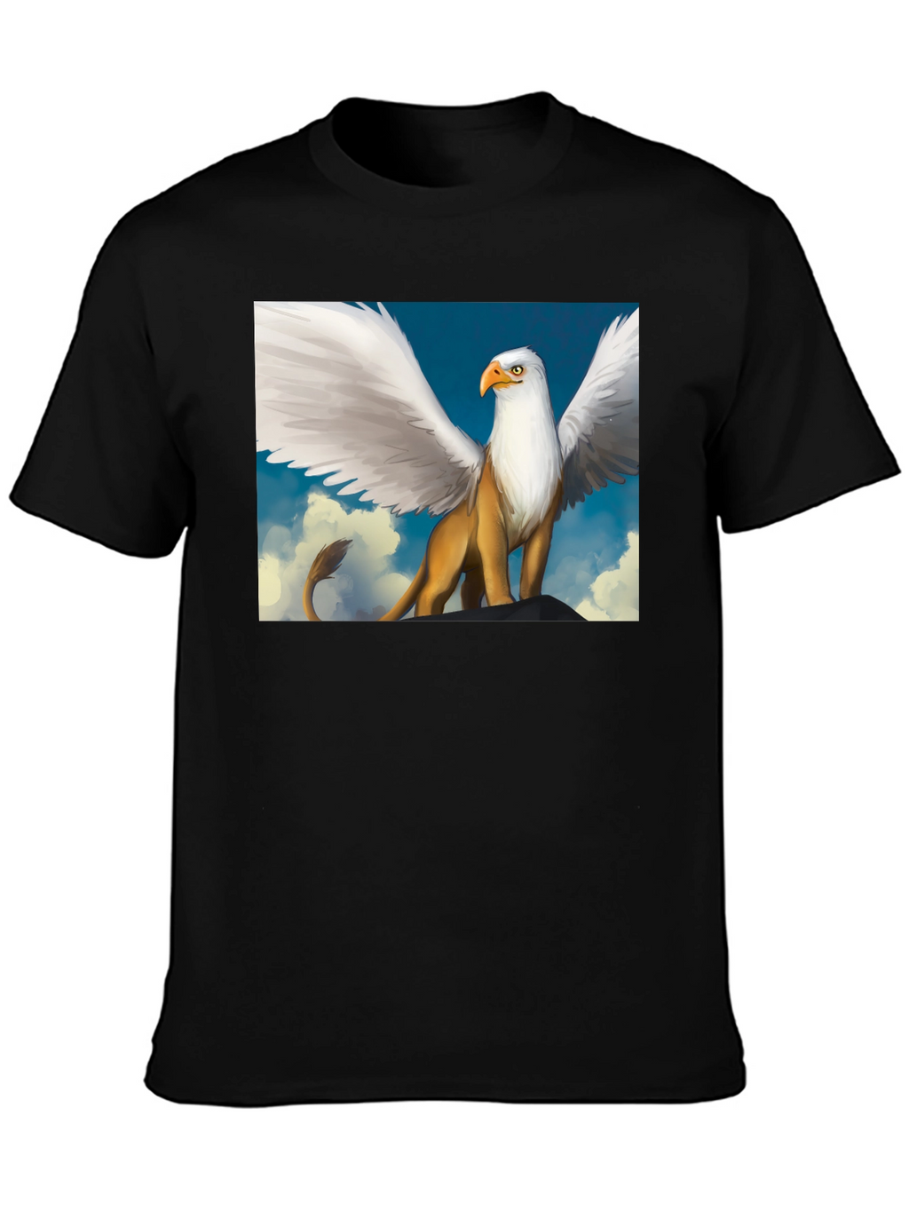 Griffin Graphic Tee - Mythical Creature Shirt
