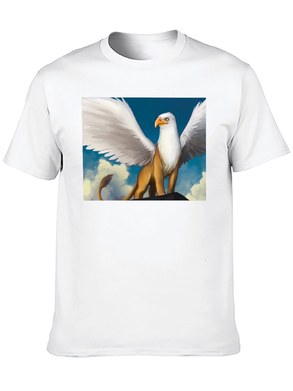 Griffin Graphic Tee - Mythical Creature Shirt