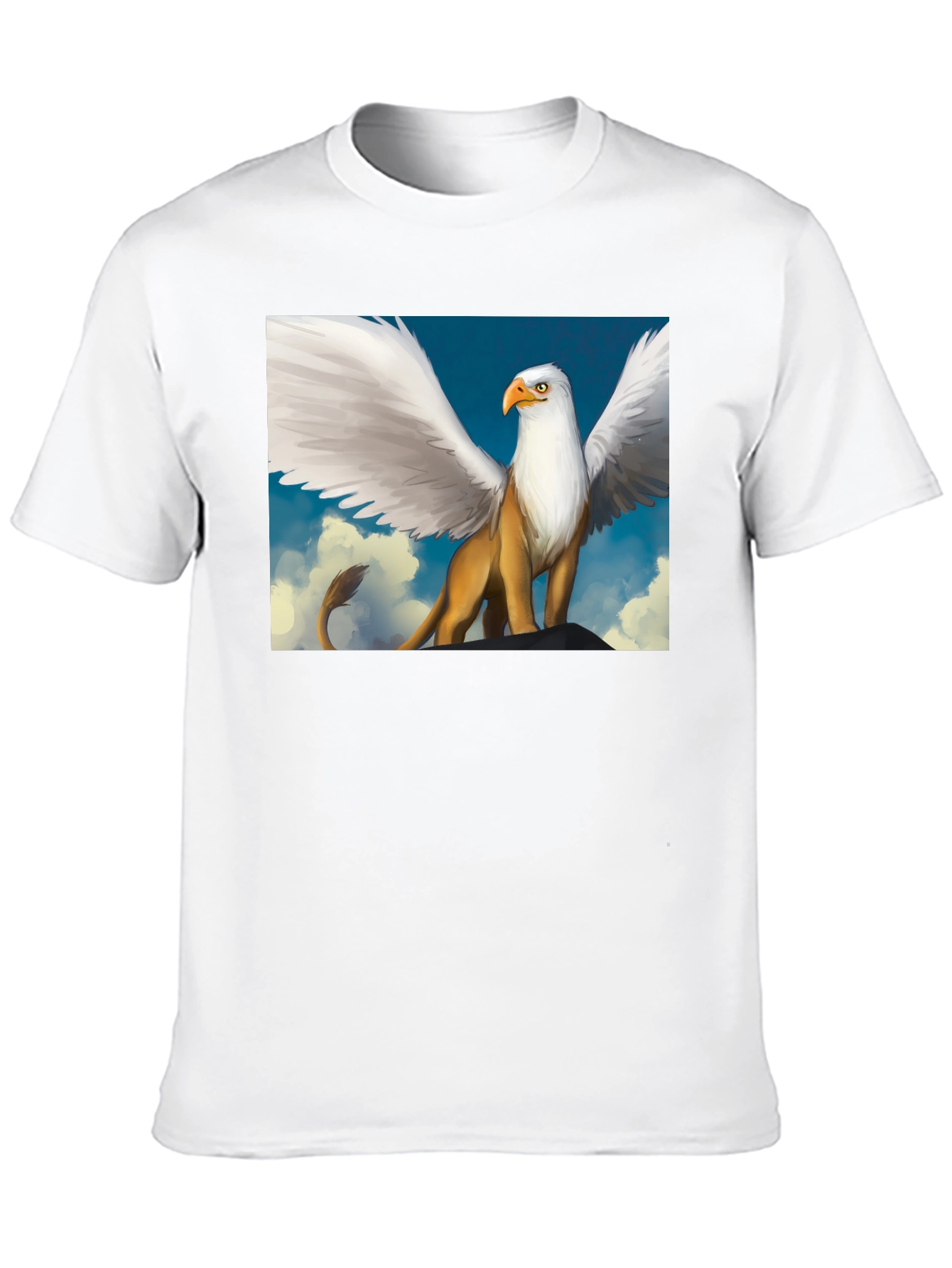 Griffin Graphic Tee - Mythical Creature Shirt