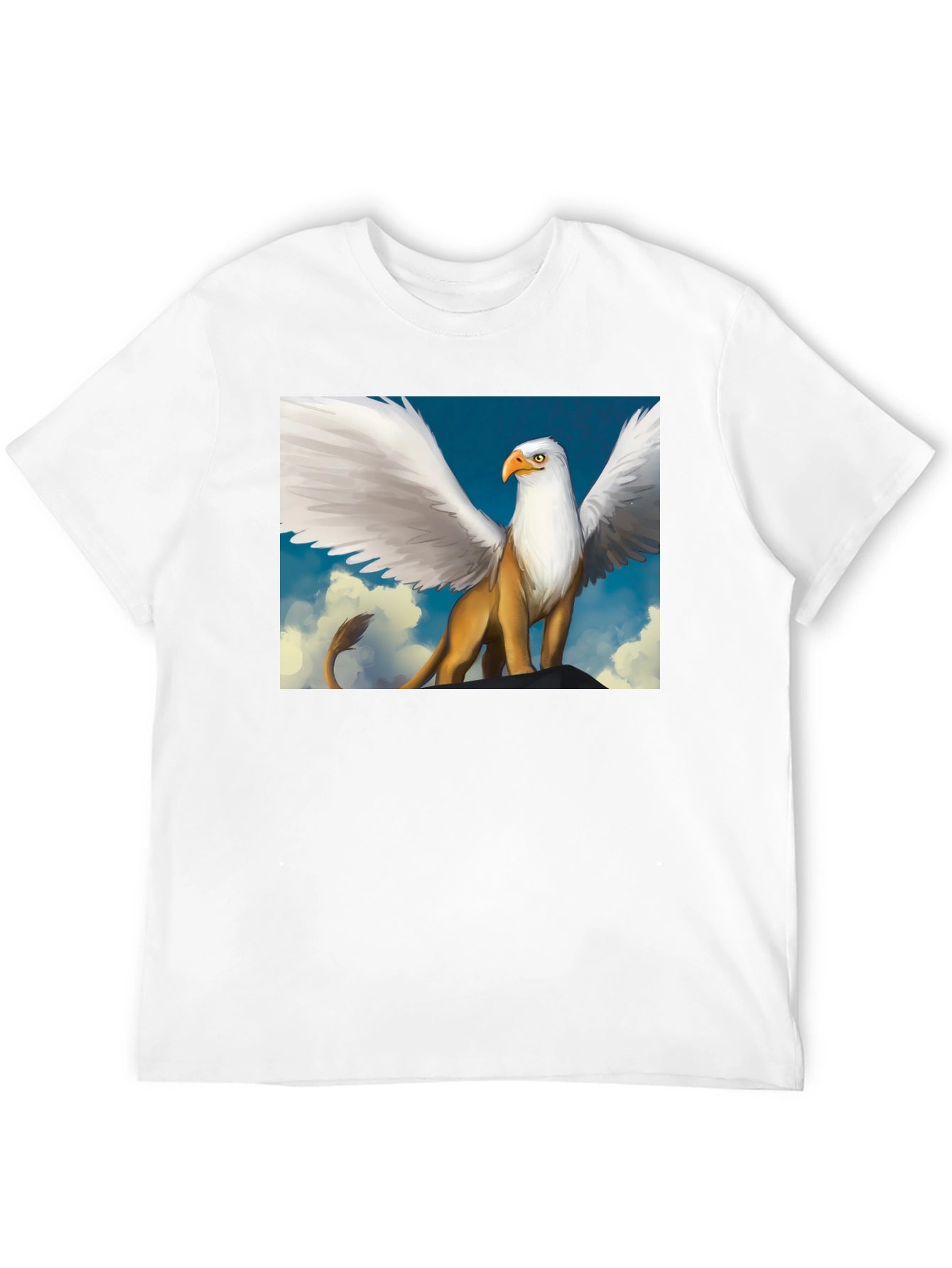 Griffin Graphic Tee - Mythical Creature Shirt