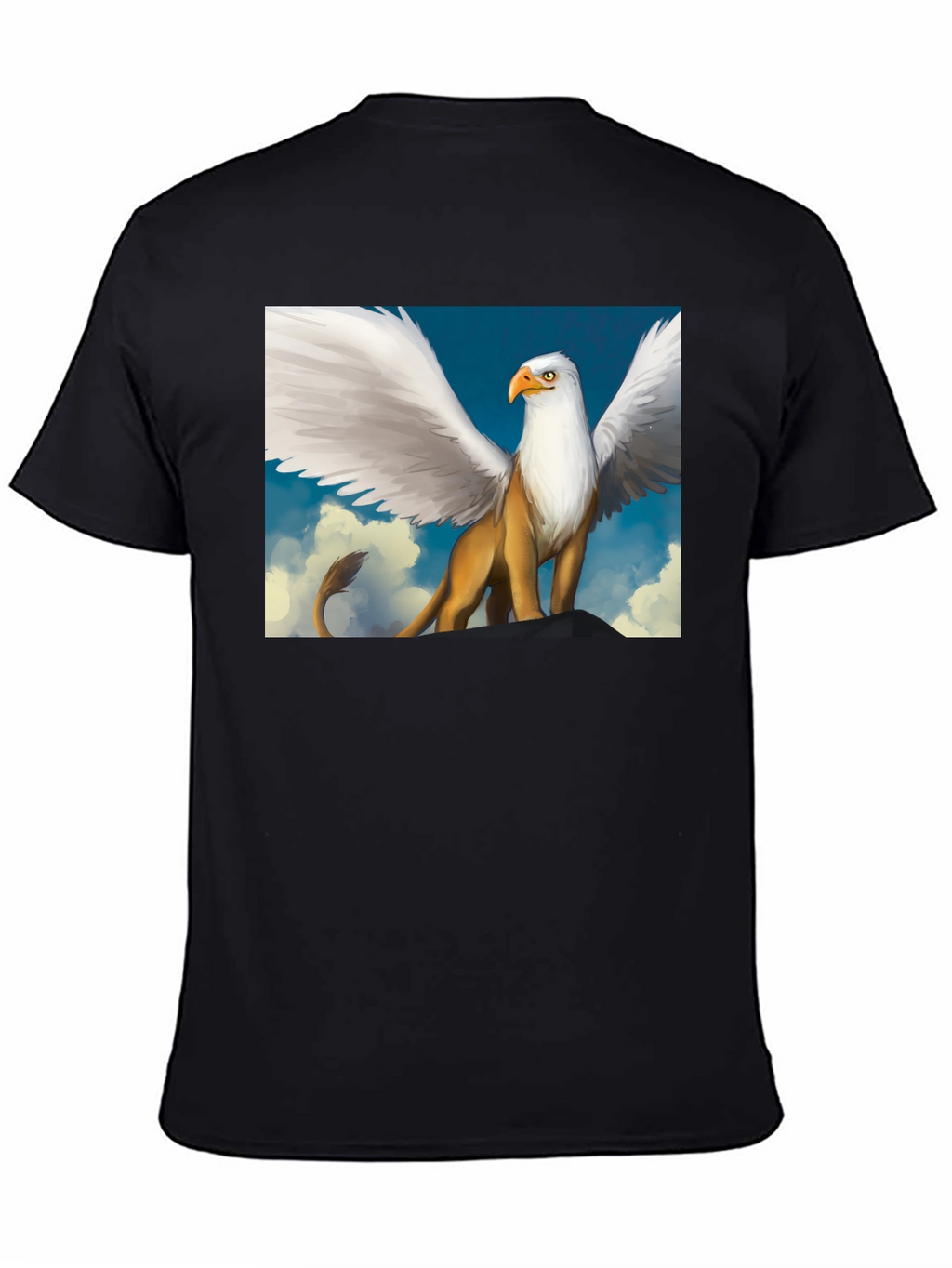 Griffin Graphic Tee - Mythical Creature Shirt