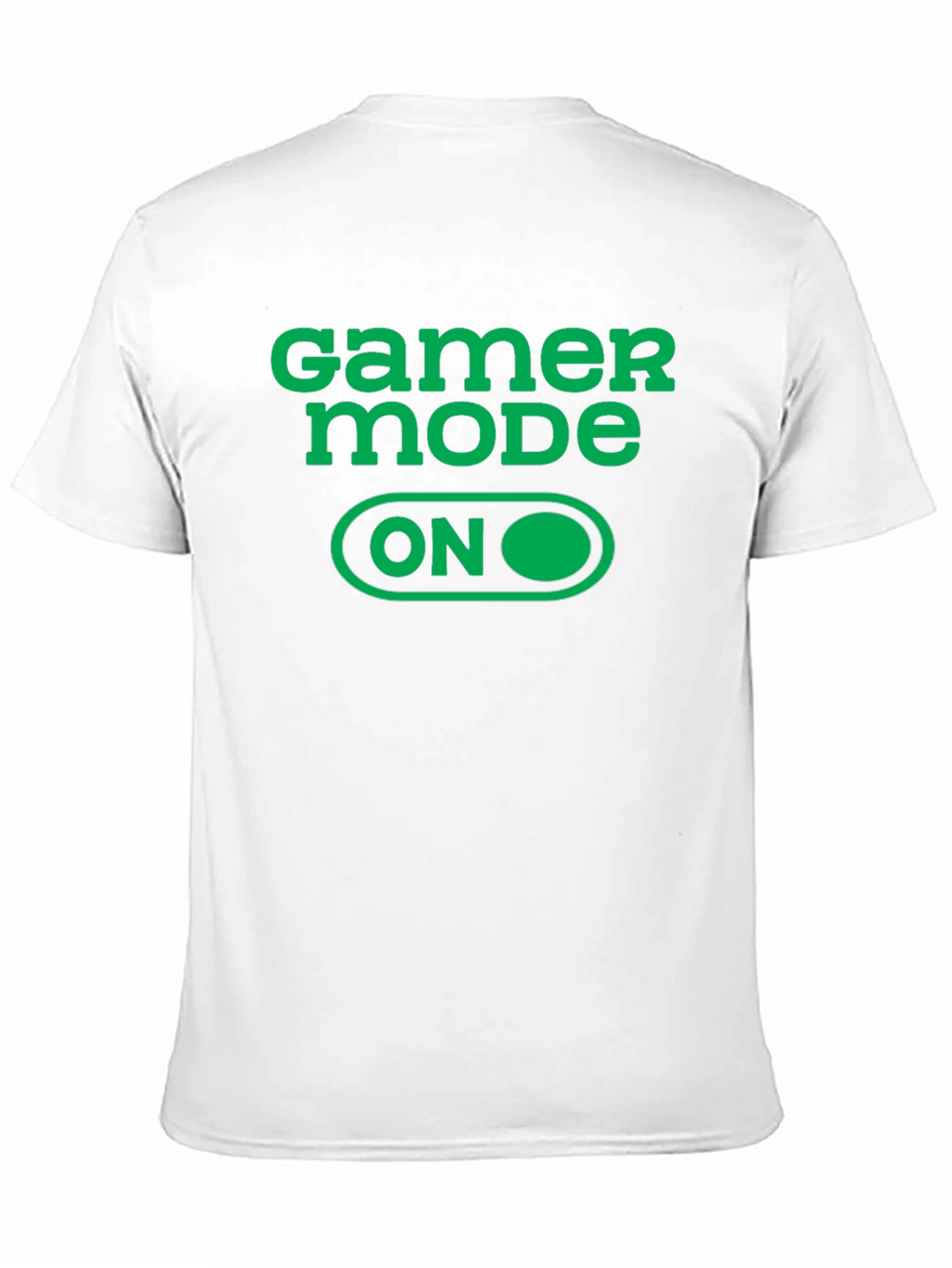 Gamer Mode ON Graphic Tee - Black Cotton T-Shirt