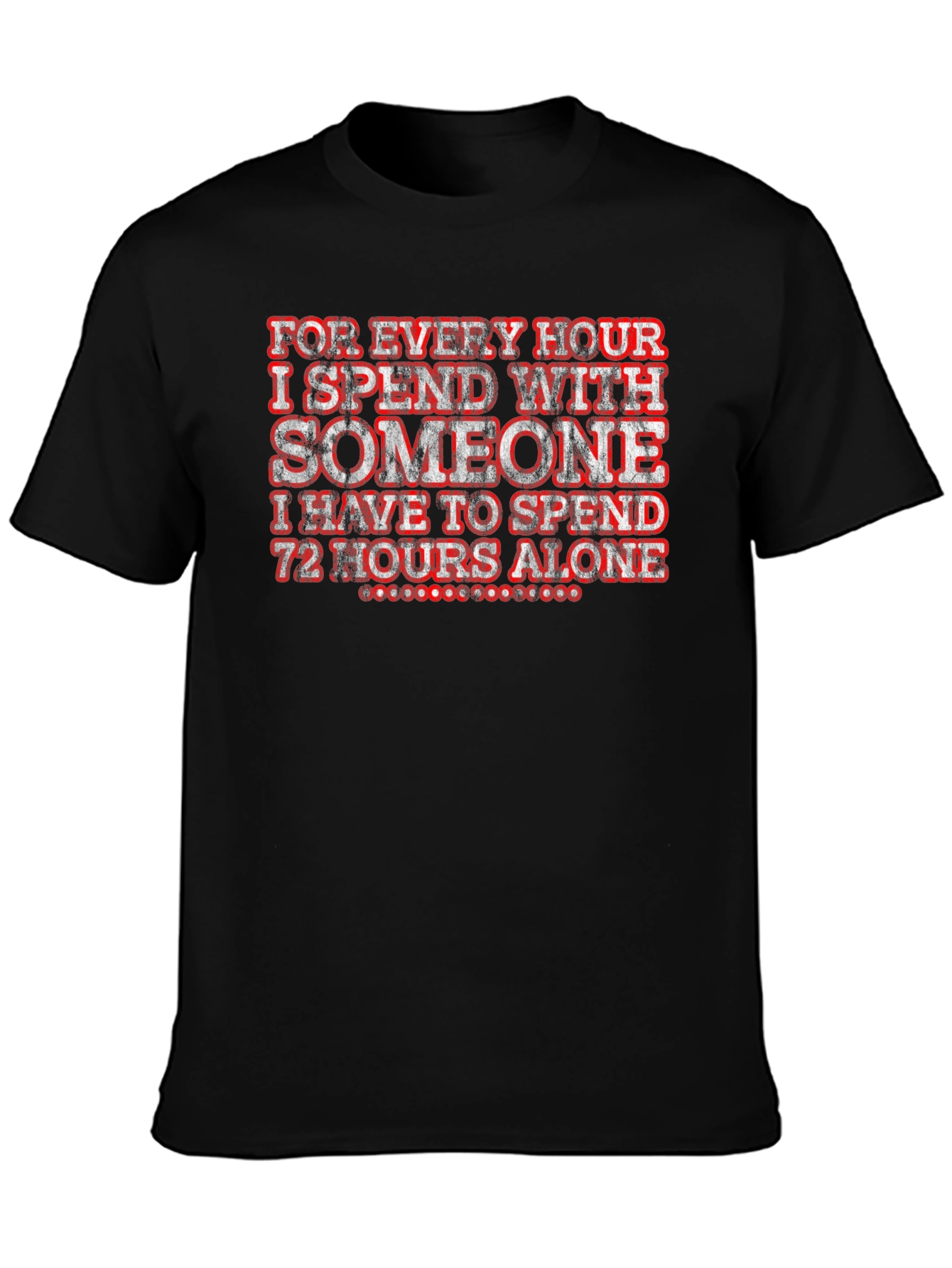 Introvert Humor Graphic T-Shirt