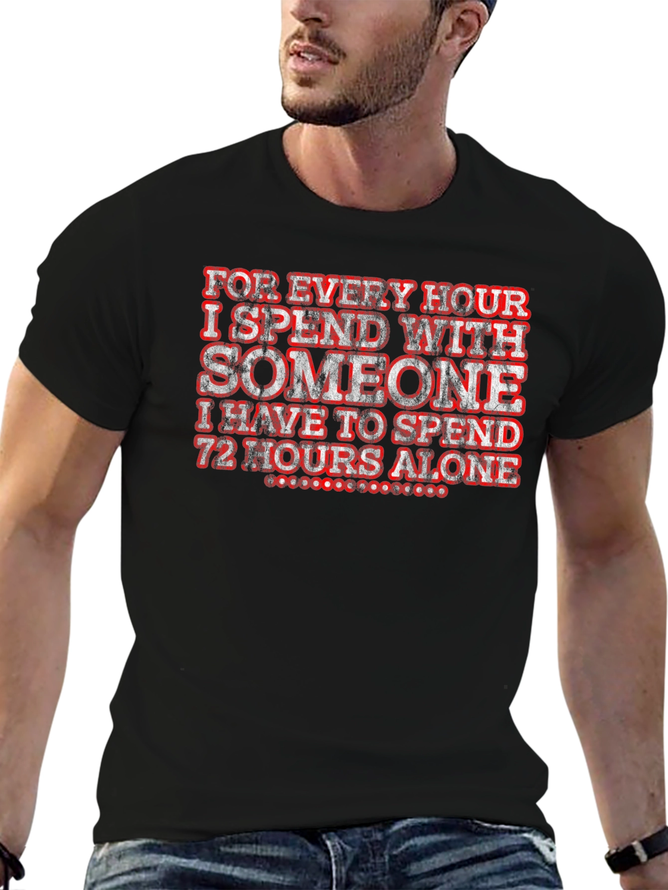 Introvert Humor Graphic T-Shirt