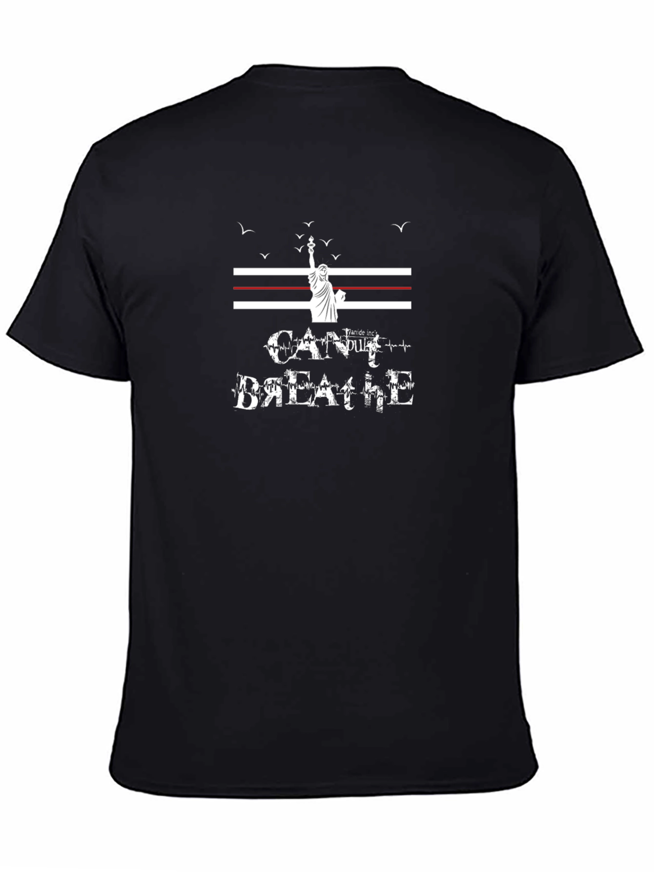 Statement T-Shirt - Cant Breathe Liberty Design