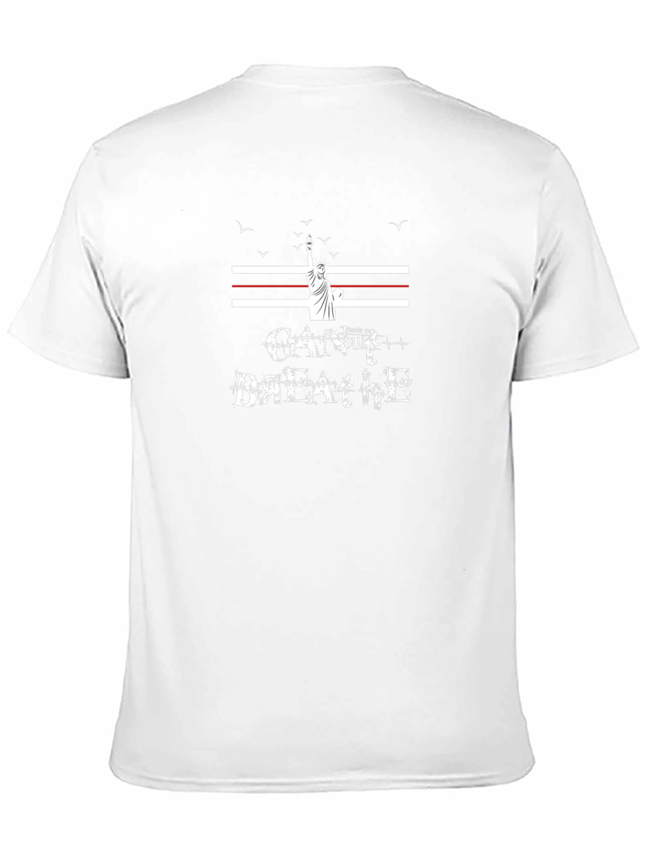Statement T-Shirt - Cant Breathe Liberty Design
