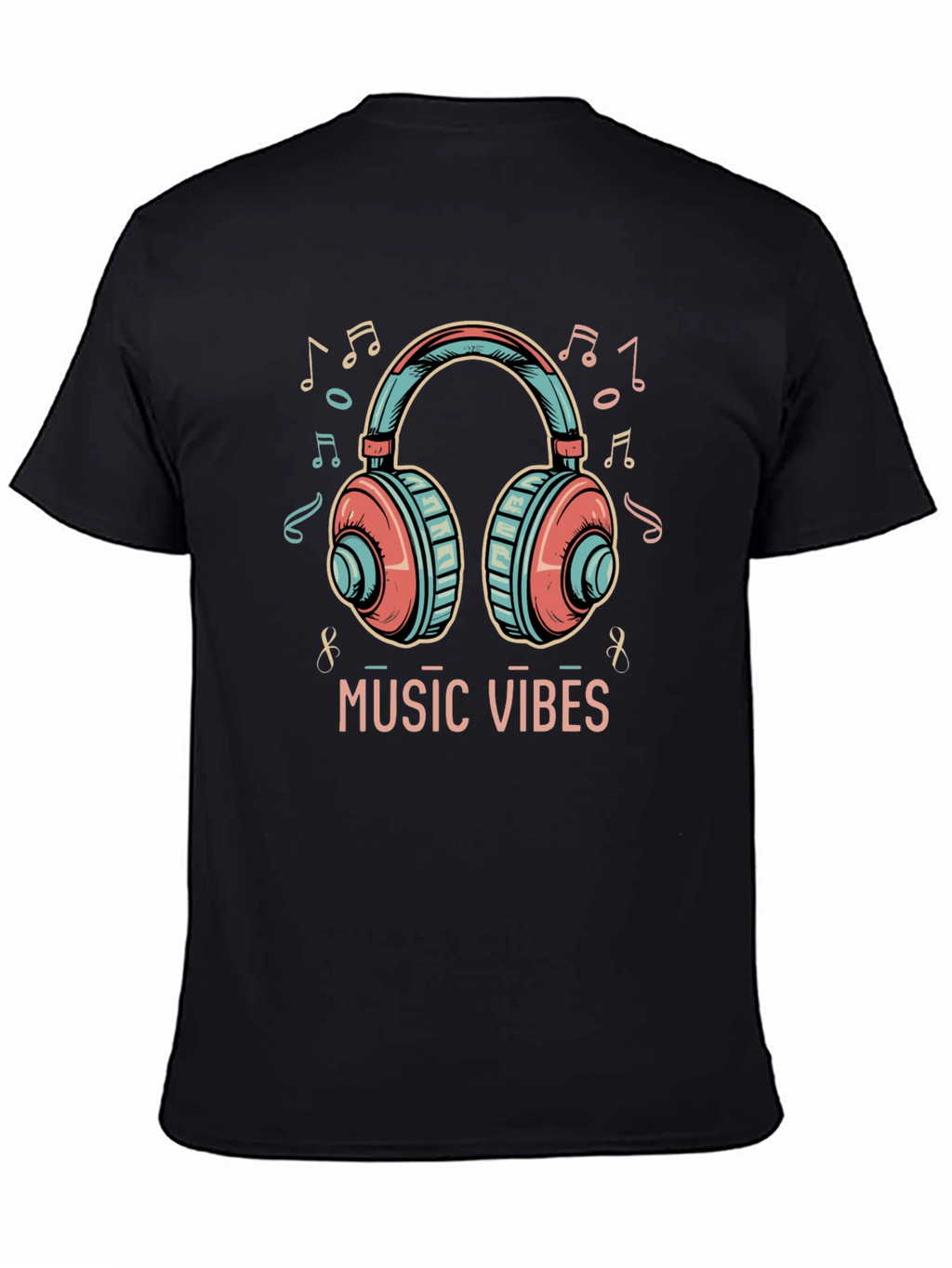 Music Vibes Graphic T-Shirt