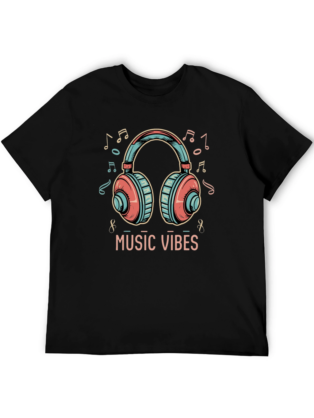 Music Vibes Graphic T-Shirt