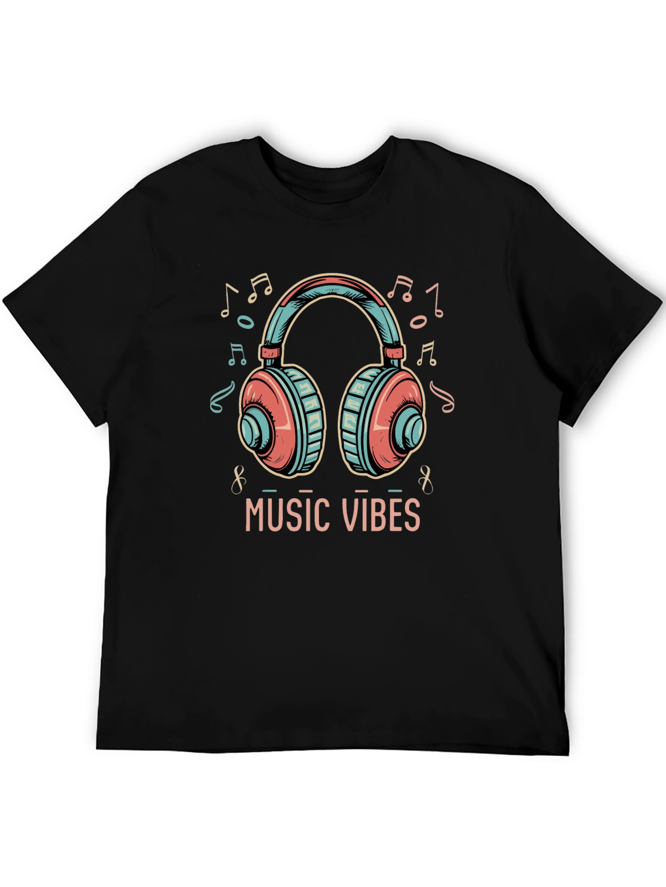 Music Vibes Graphic T-Shirt