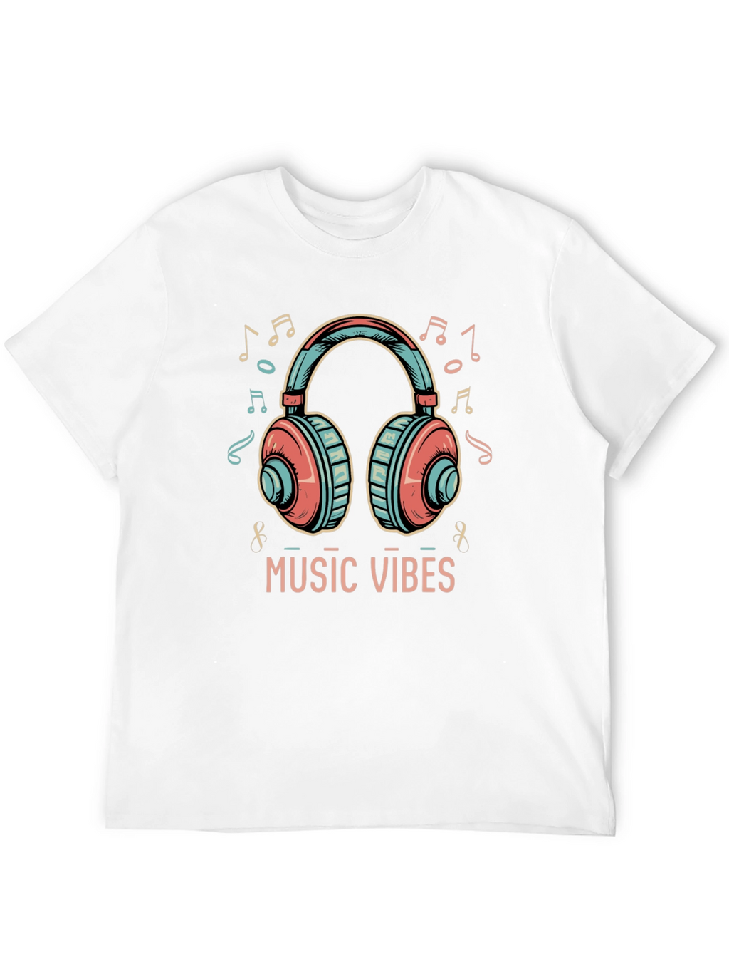 Music Vibes Graphic T-Shirt