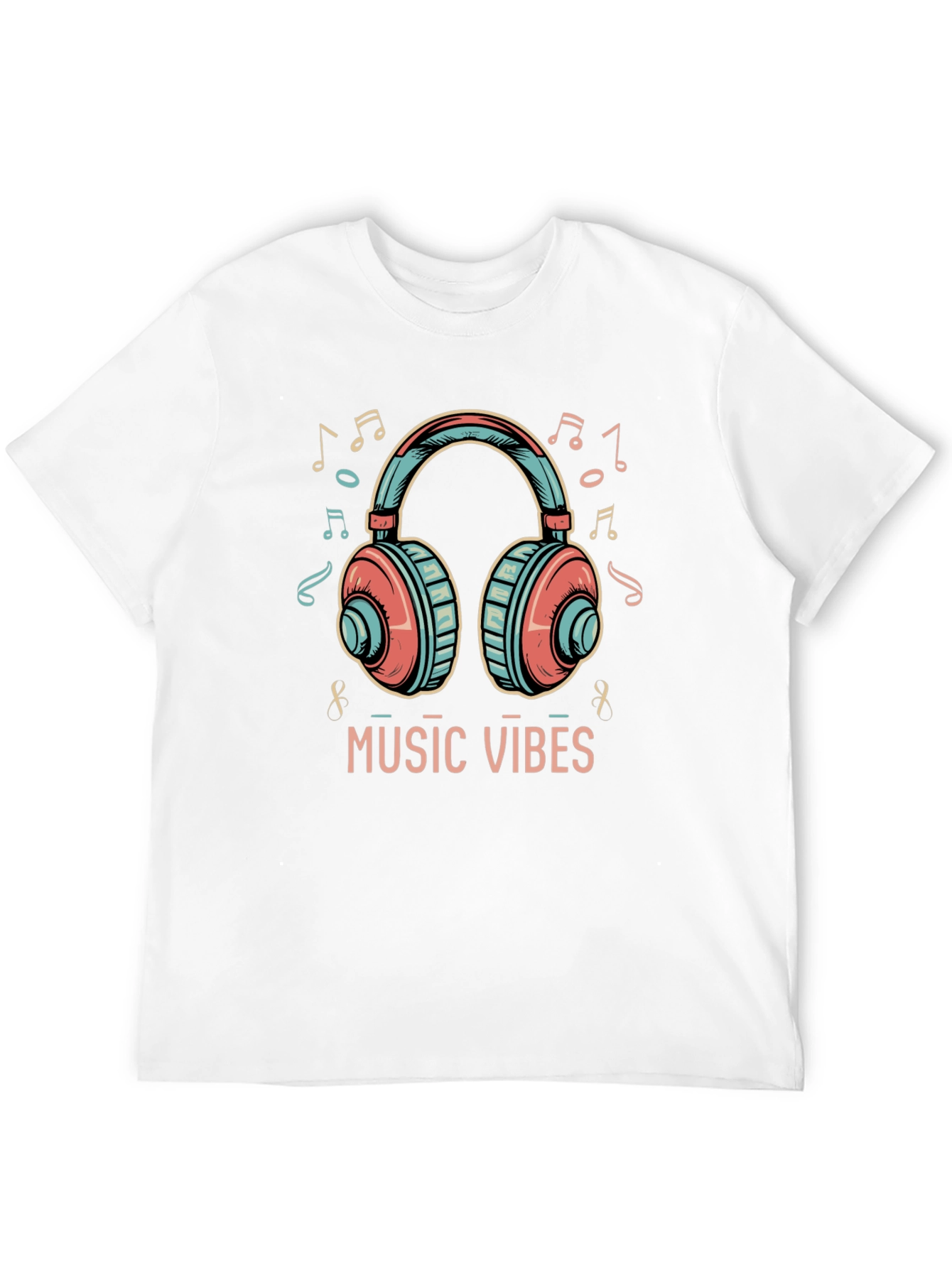 Music Vibes Graphic T-Shirt
