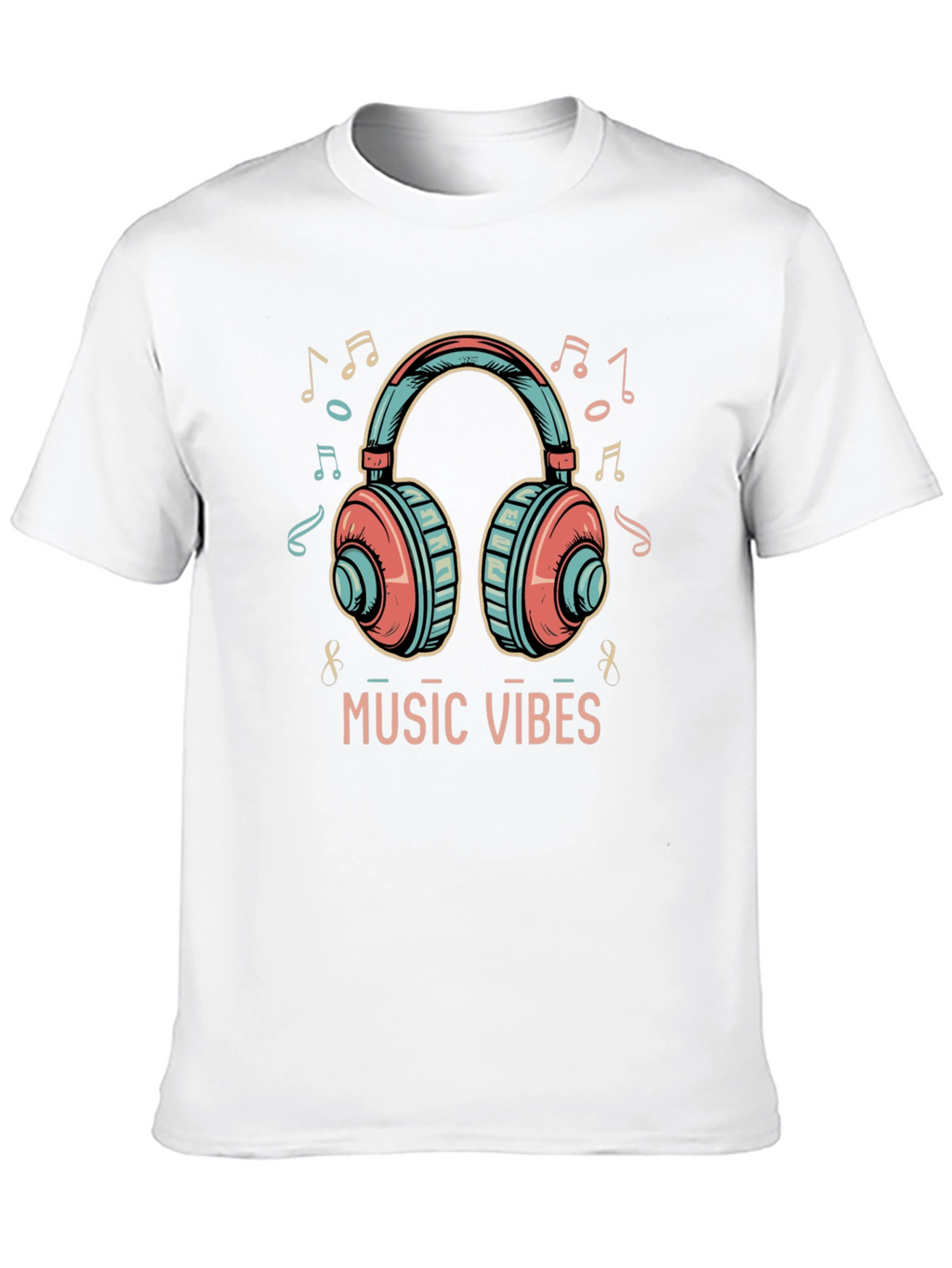 Music Vibes Graphic T-Shirt