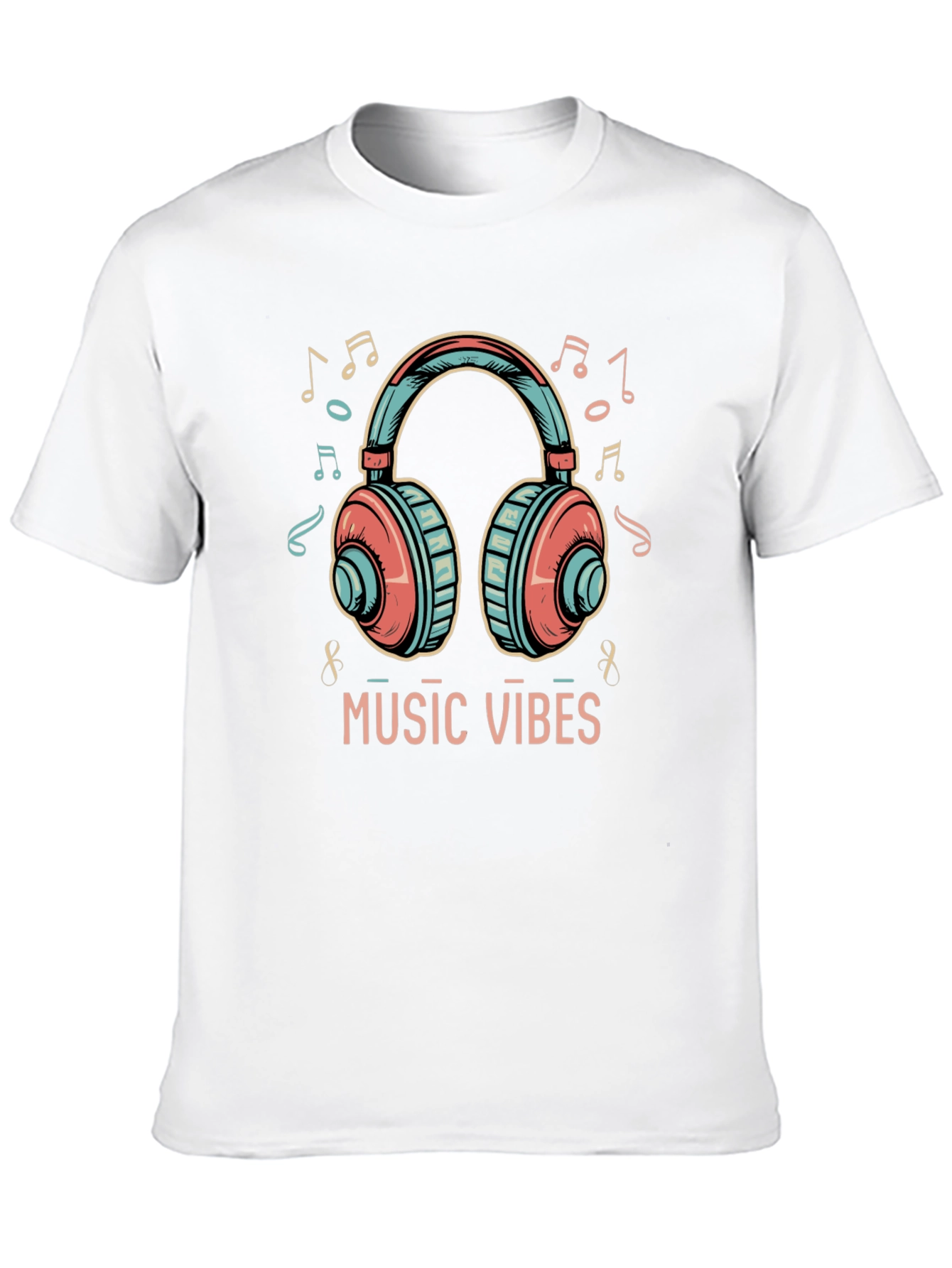 Music Vibes Graphic T-Shirt