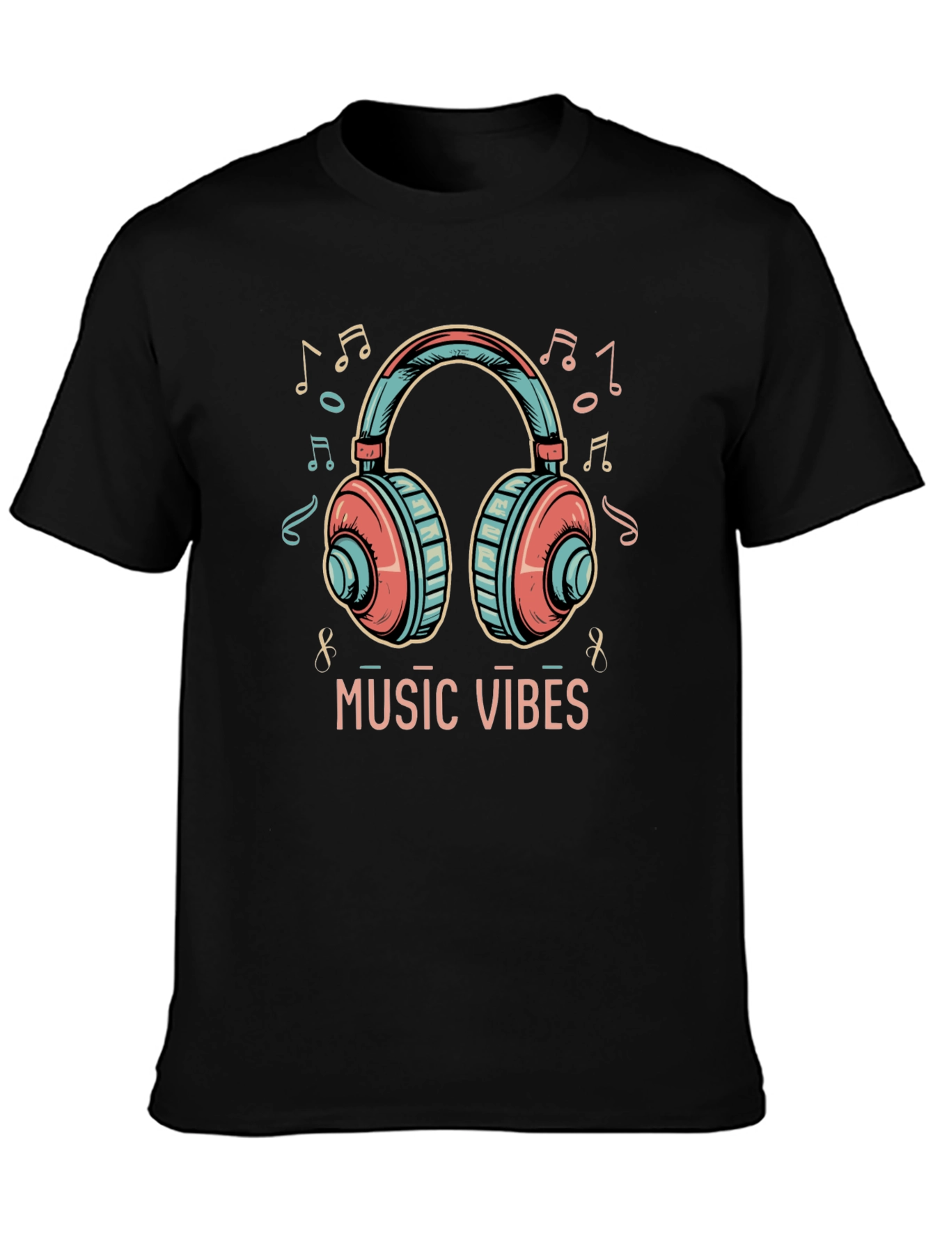 Music Vibes Graphic T-Shirt