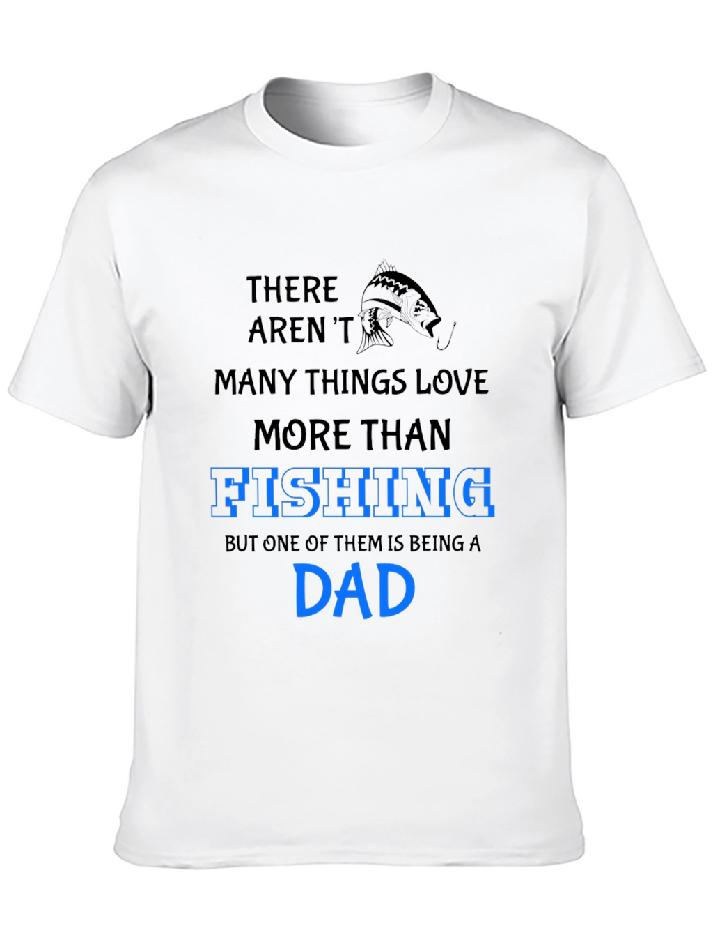 Fishing Dad T-Shirt - Mens Graphic Tee
