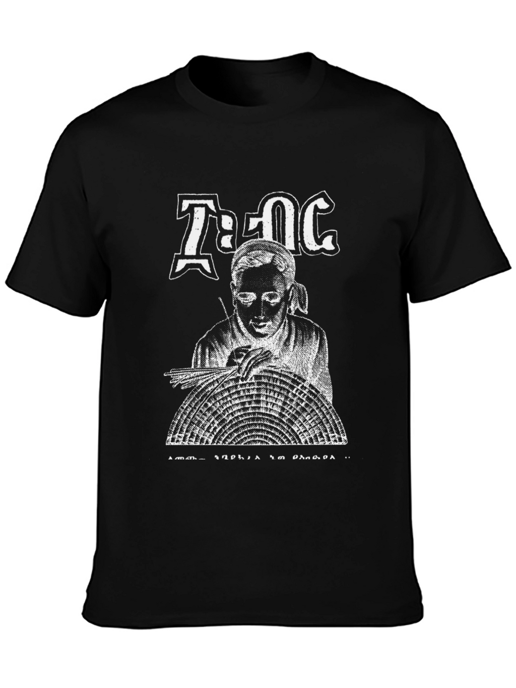 Unique Black Graphic T-Shirt