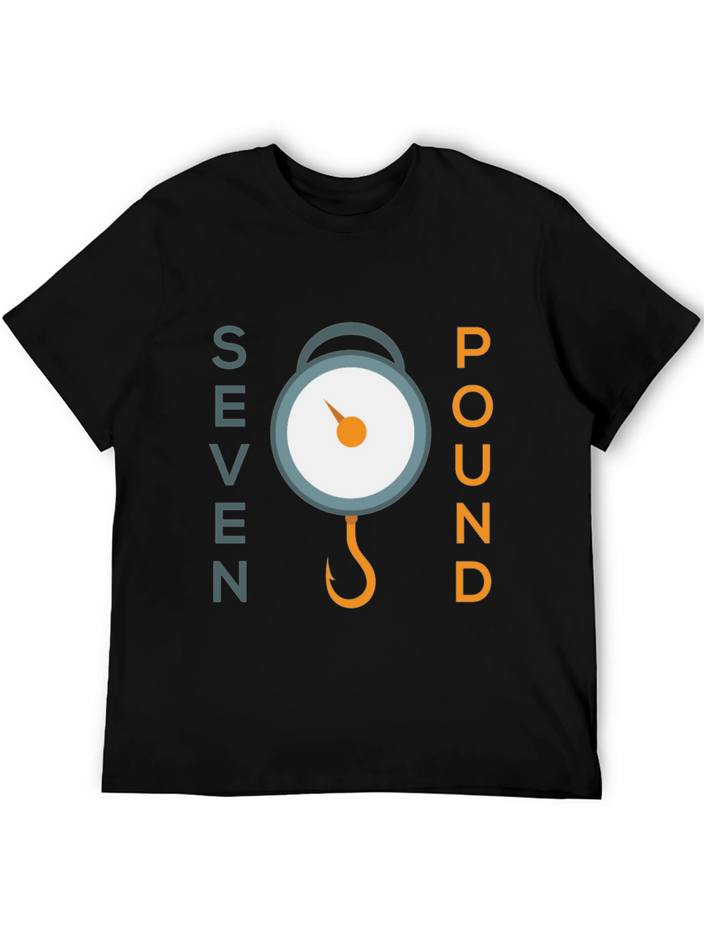 Seven Pound Fishing Scale Graphic Tee