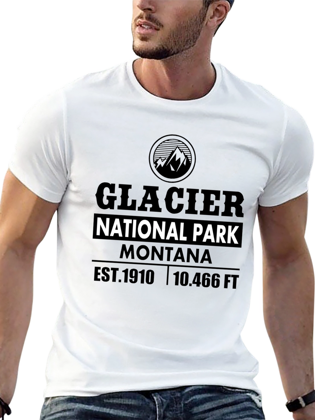 Glacier National Park T-Shirt - Montana - Unisex