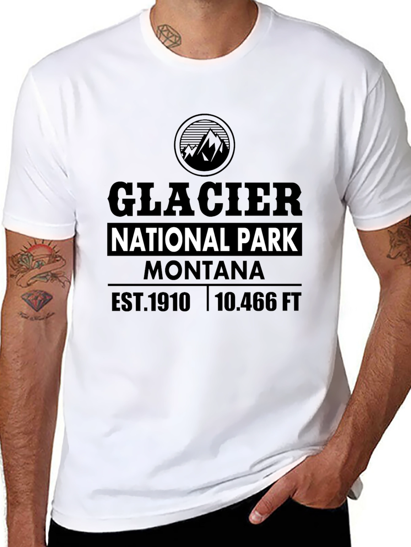 Glacier National Park T-Shirt - Montana - Unisex