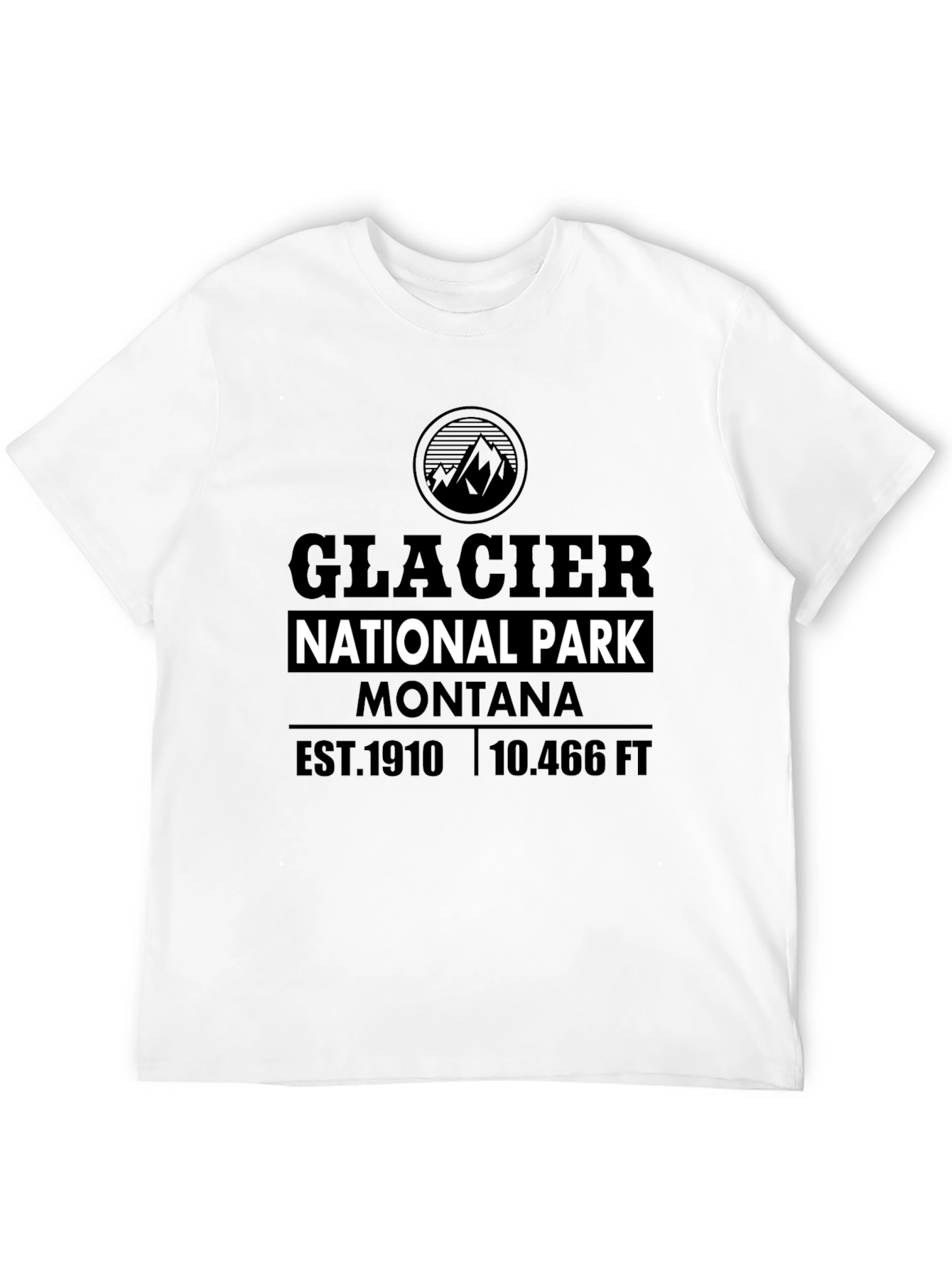 Glacier National Park T-Shirt - Montana - Unisex