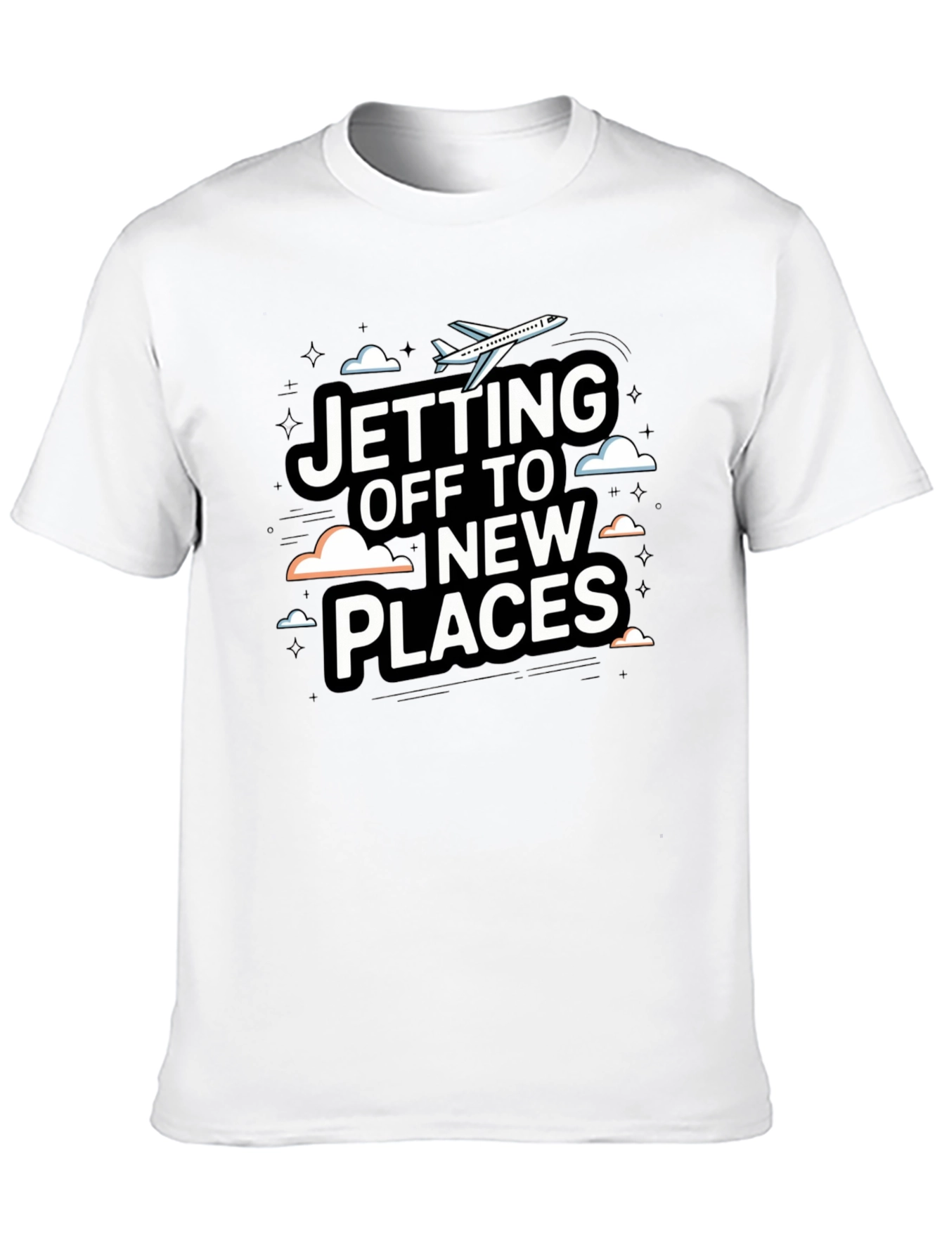 Jetting Off to New Places T-Shirt
