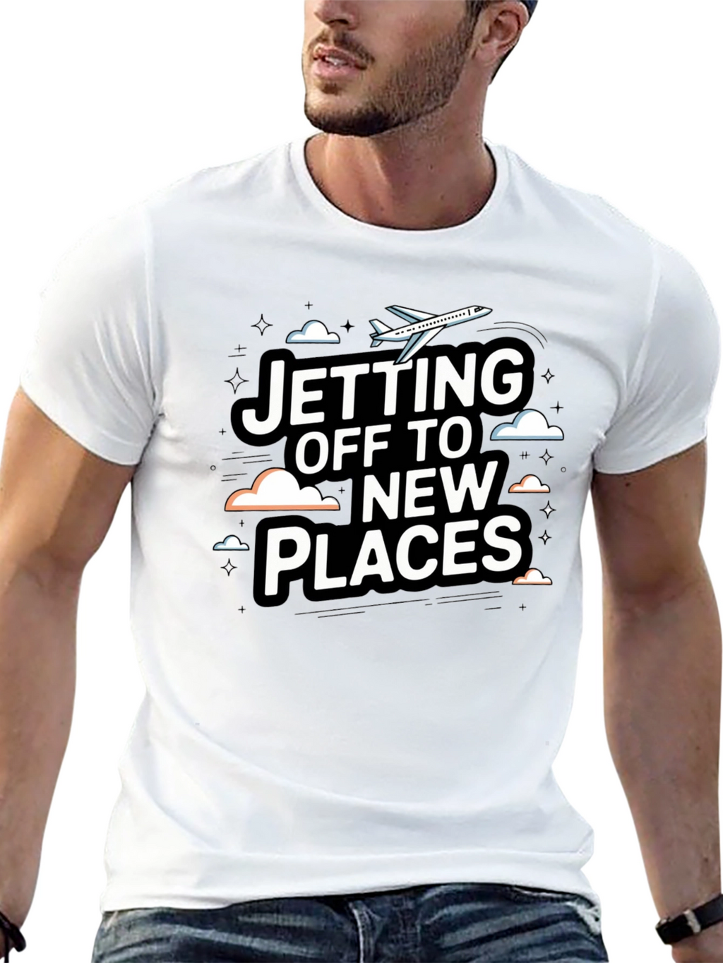 Jetting Off to New Places T-Shirt