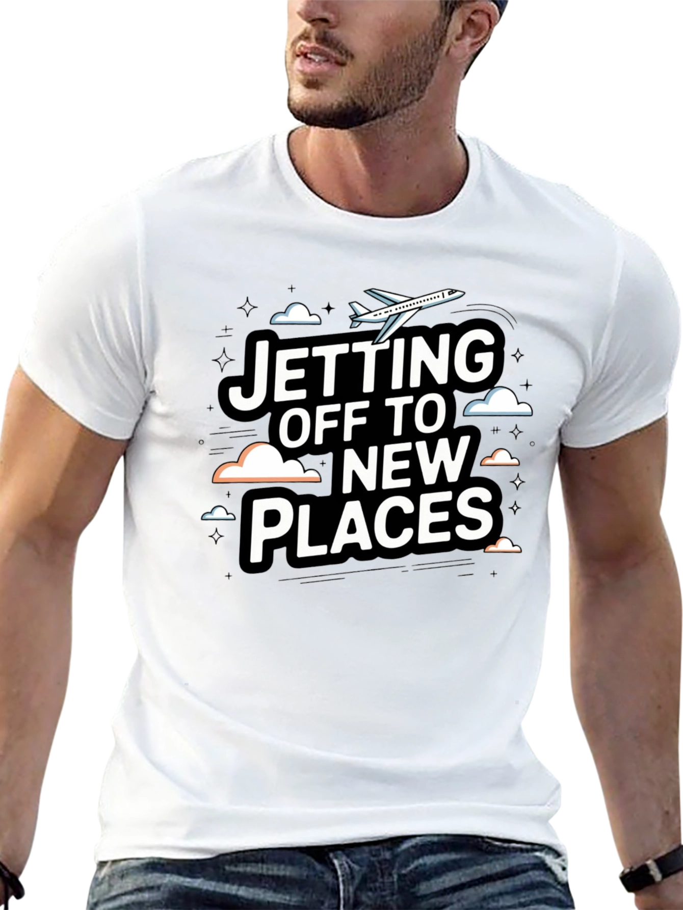 Jetting Off to New Places T-Shirt