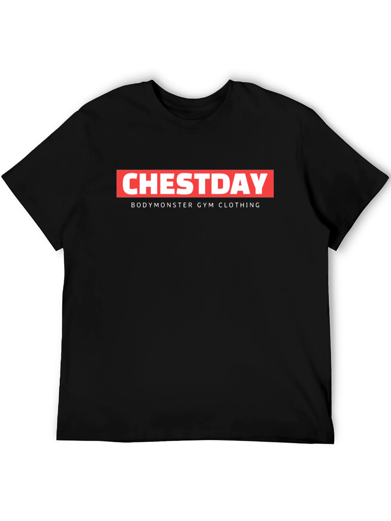 Chestday Gym T-Shirt - BodyMonster Clothing