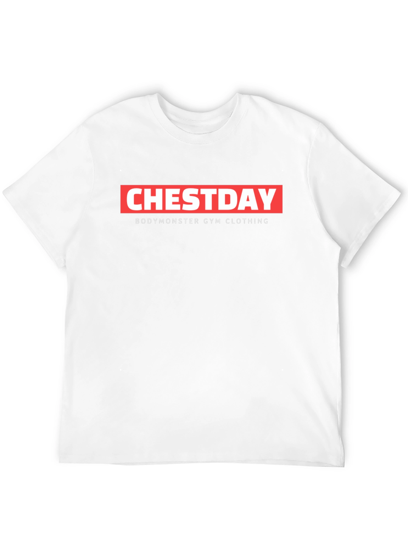 Chestday Gym T-Shirt - BodyMonster Clothing