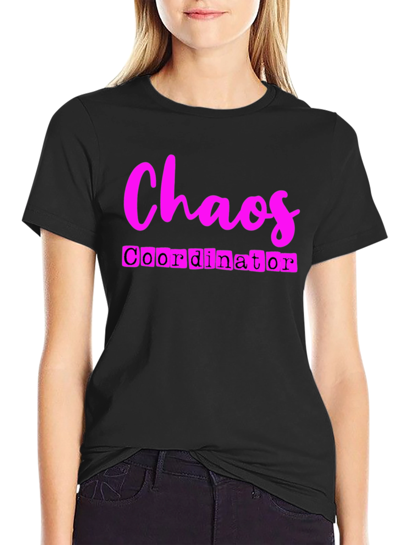 Chaos Coordinator Graphic Tee - Black