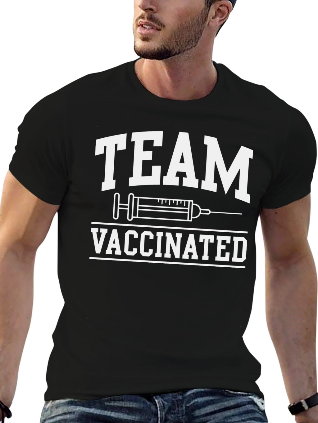 Team Vaccinated T-Shirt - Support Vaccination