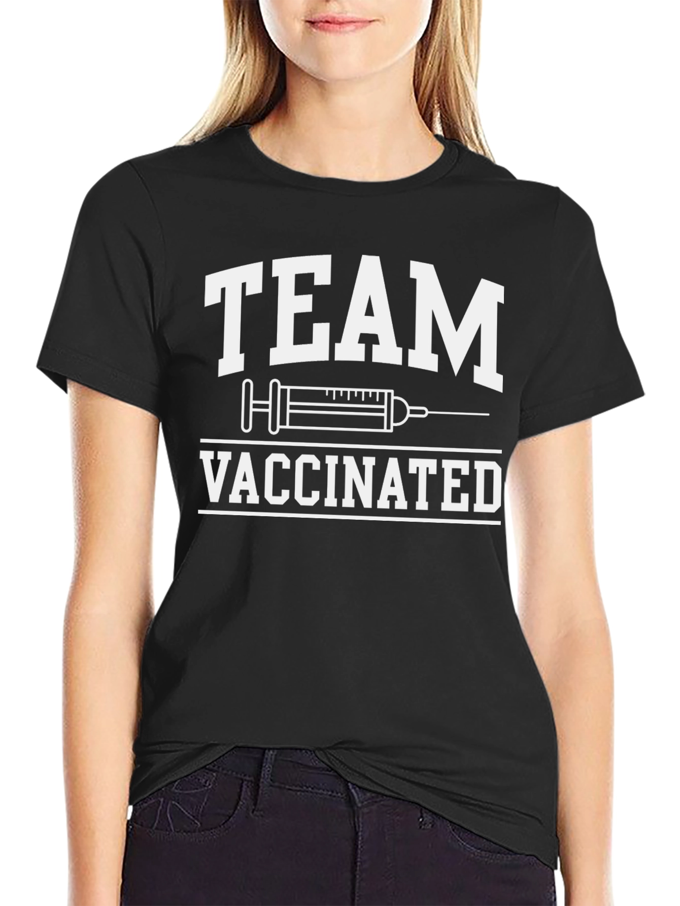 Team Vaccinated T-Shirt - Support Vaccination