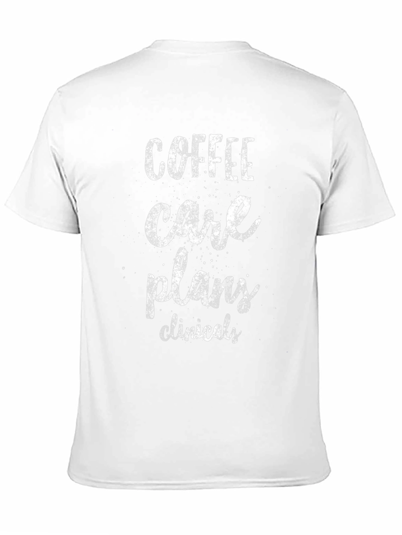Coffee Care Plans Clinicals Black T-Shirt