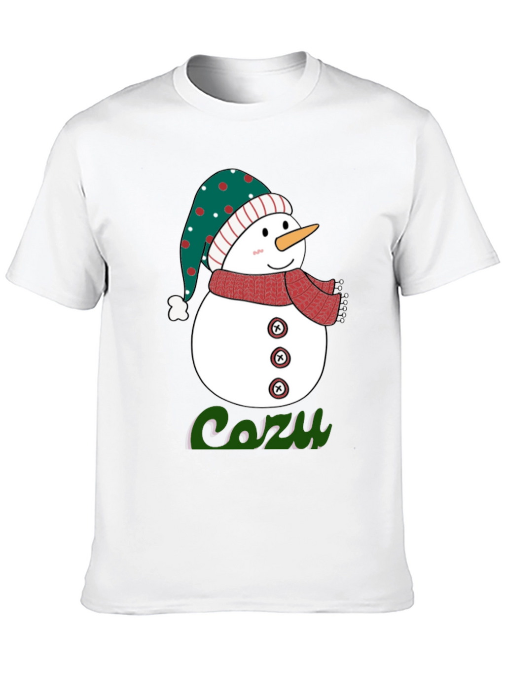 Cozy Snowman Graphic Tee