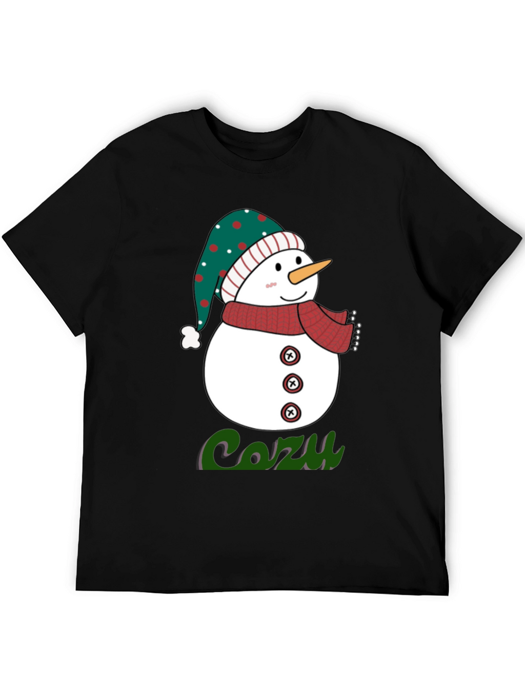 Cozy Snowman Graphic Tee