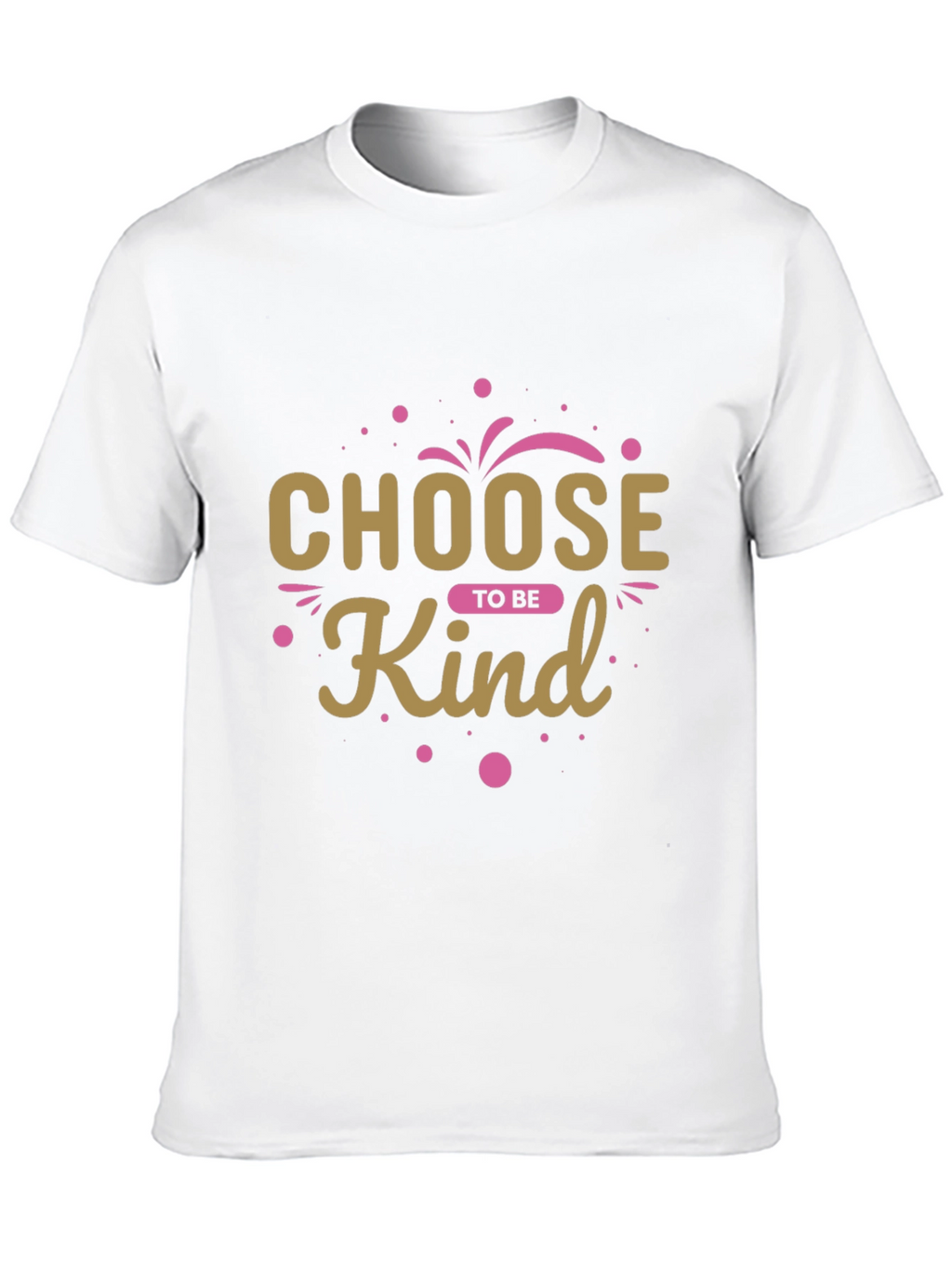 Choose To Be Kind Graphic Black T-Shirt