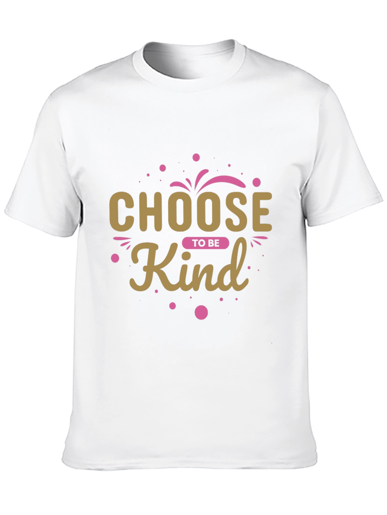 Choose To Be Kind Graphic Black T-Shirt