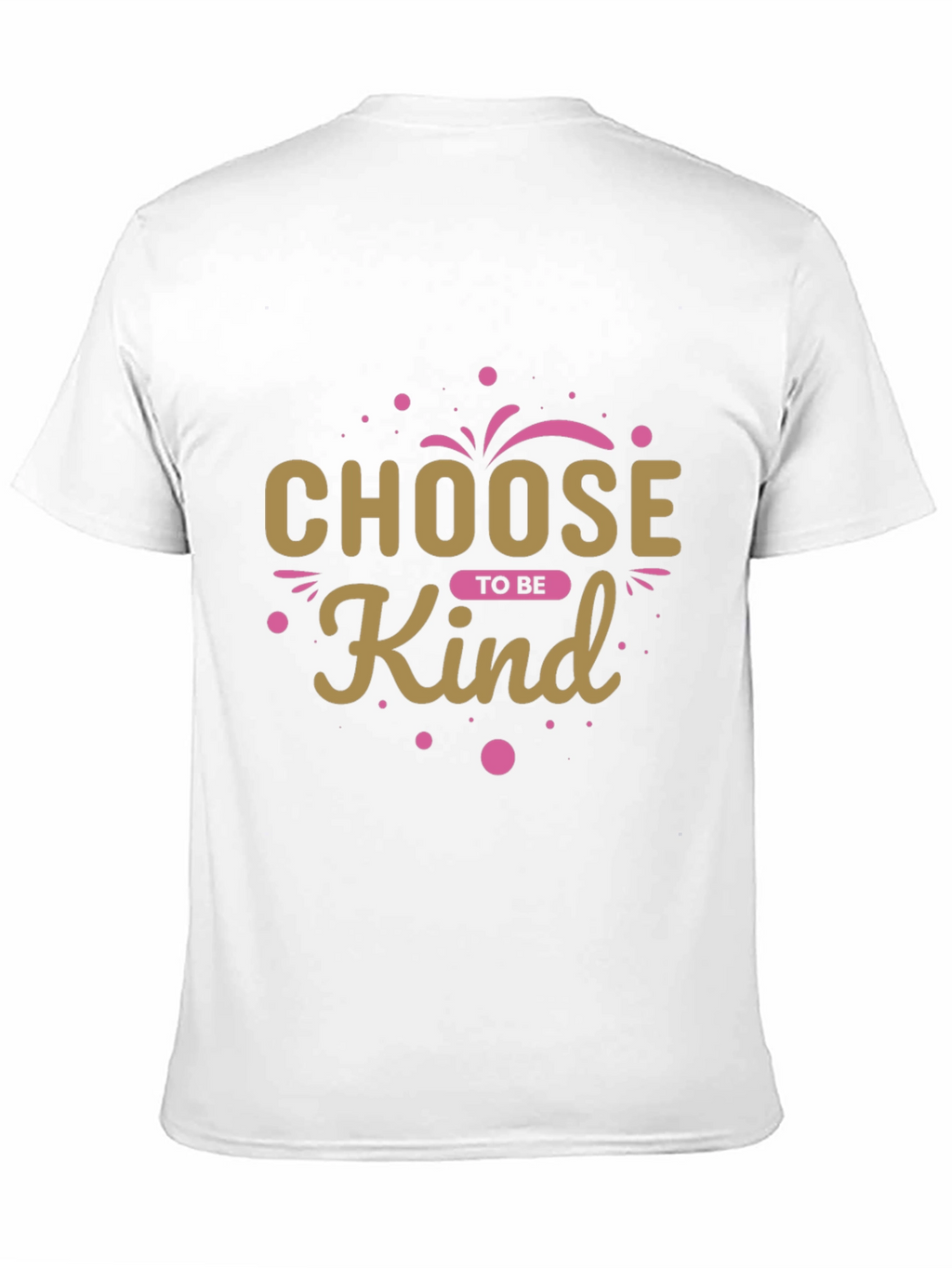 Choose To Be Kind Graphic Black T-Shirt