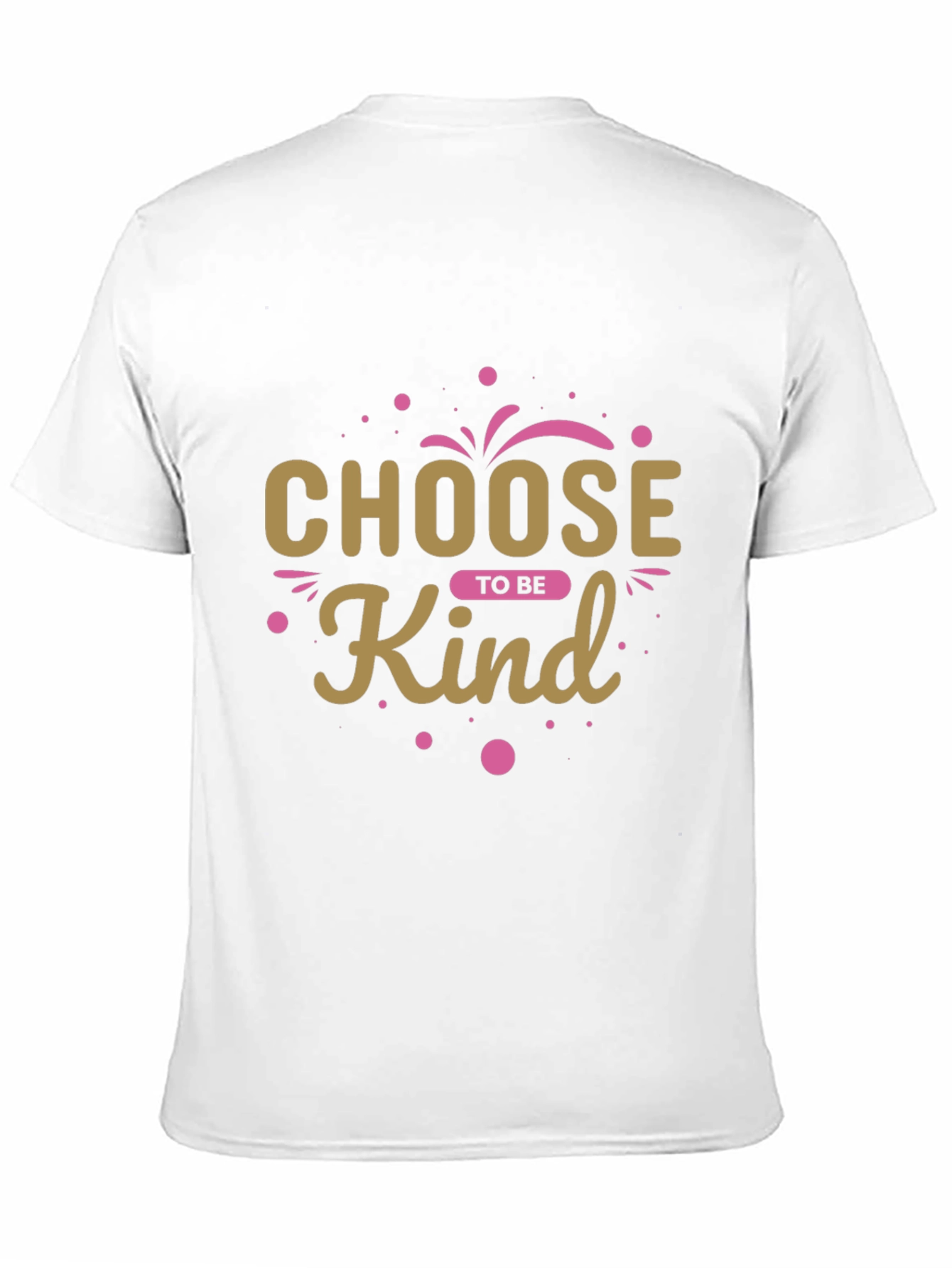 Choose To Be Kind Graphic Black T-Shirt
