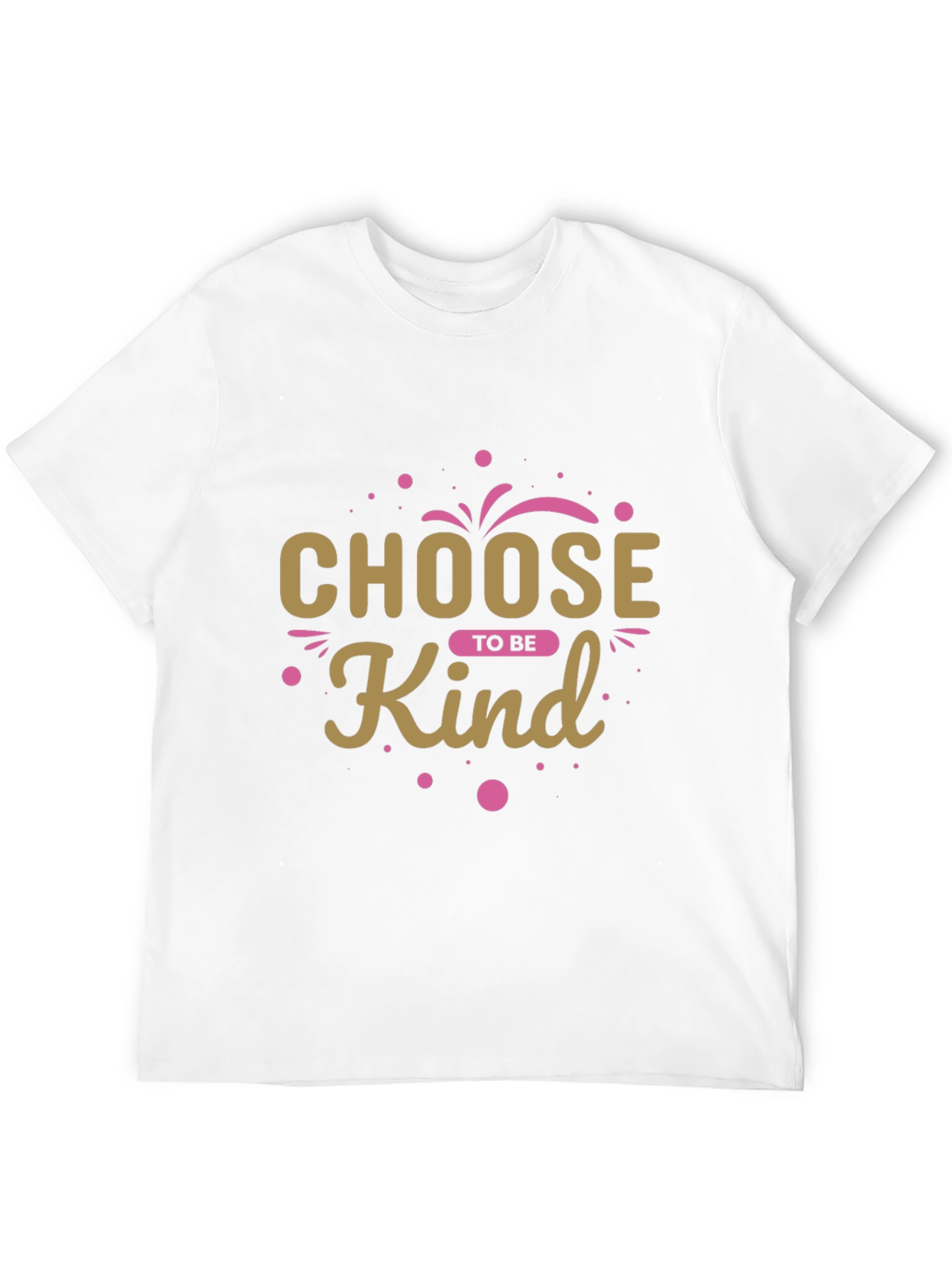 Choose To Be Kind Graphic Black T-Shirt