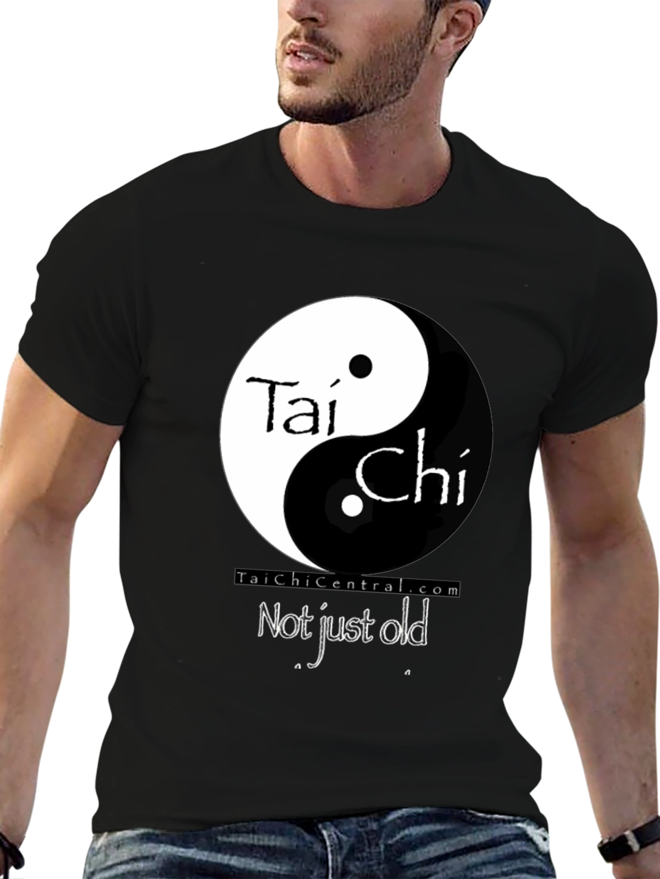 Tai Chi Yin Yang Graphic T-Shirt - Not Just Old