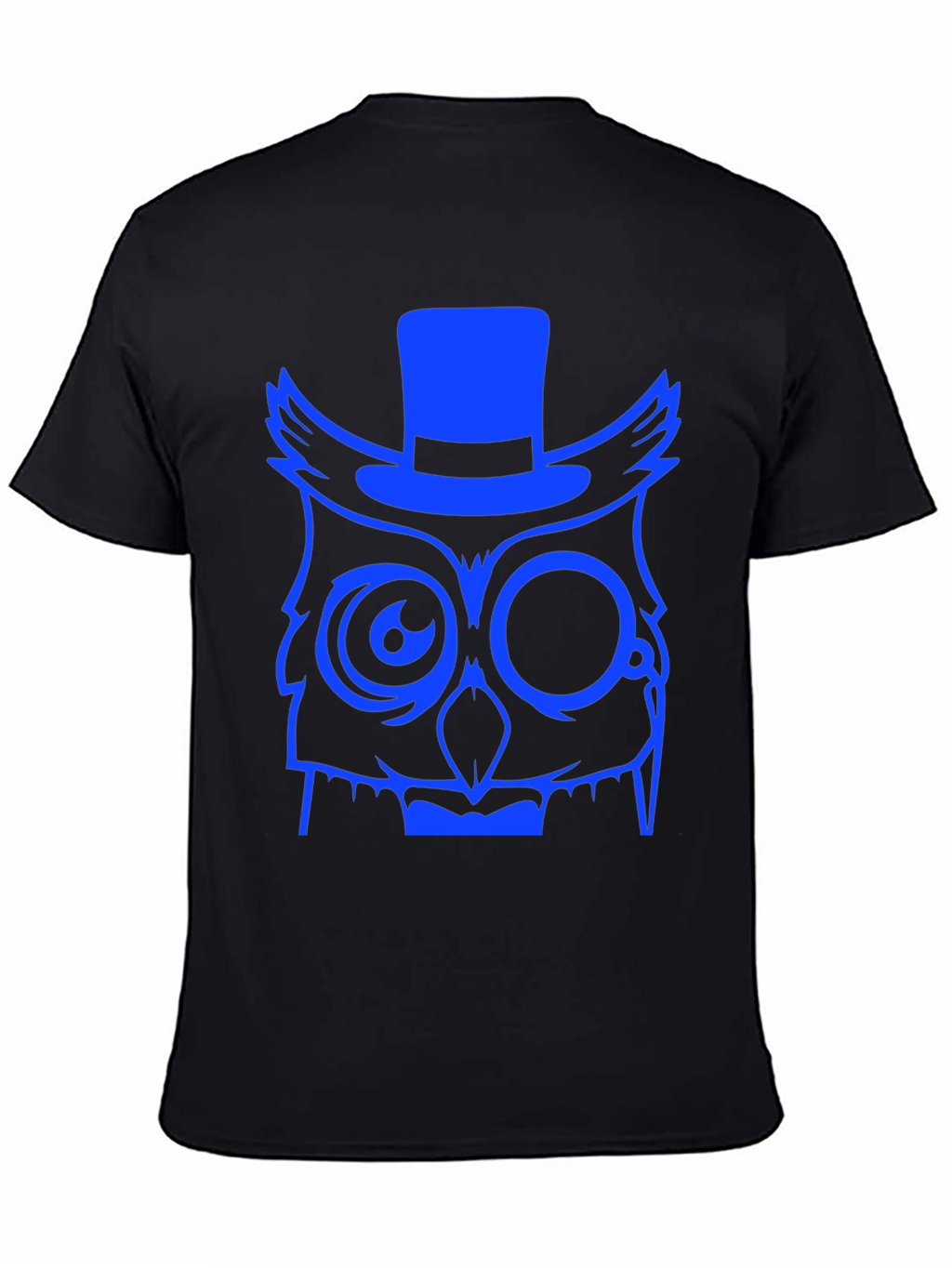 Owl Top Hat Graphic Tee - Unique Design T-Shirt