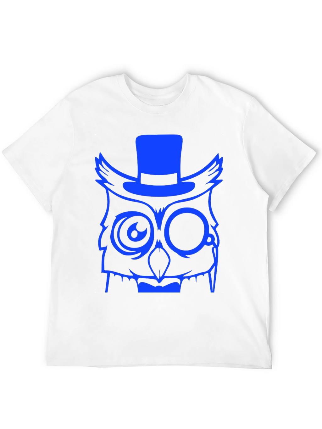 Owl Top Hat Graphic Tee - Unique Design T-Shirt