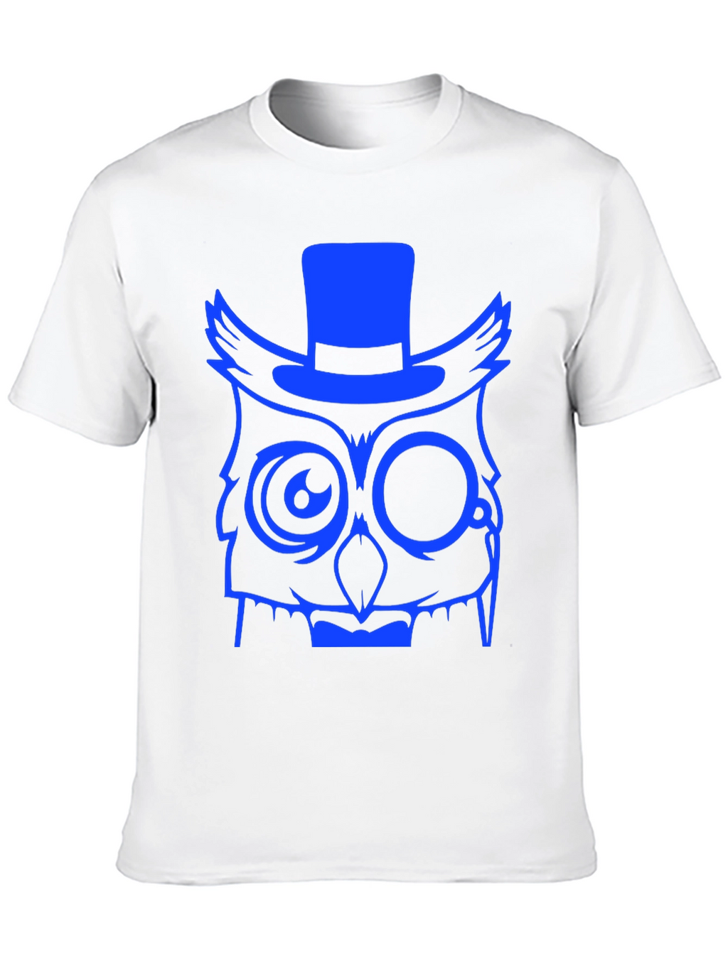 Owl Top Hat Graphic Tee - Unique Design T-Shirt