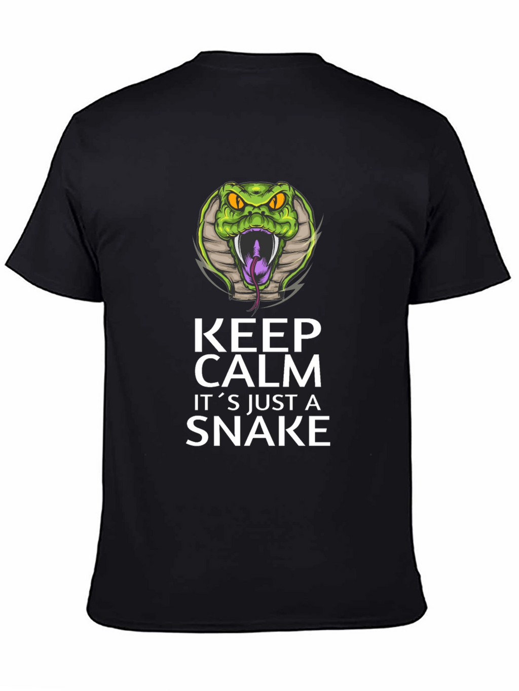 Keep Calm Snake Graphic Tee
