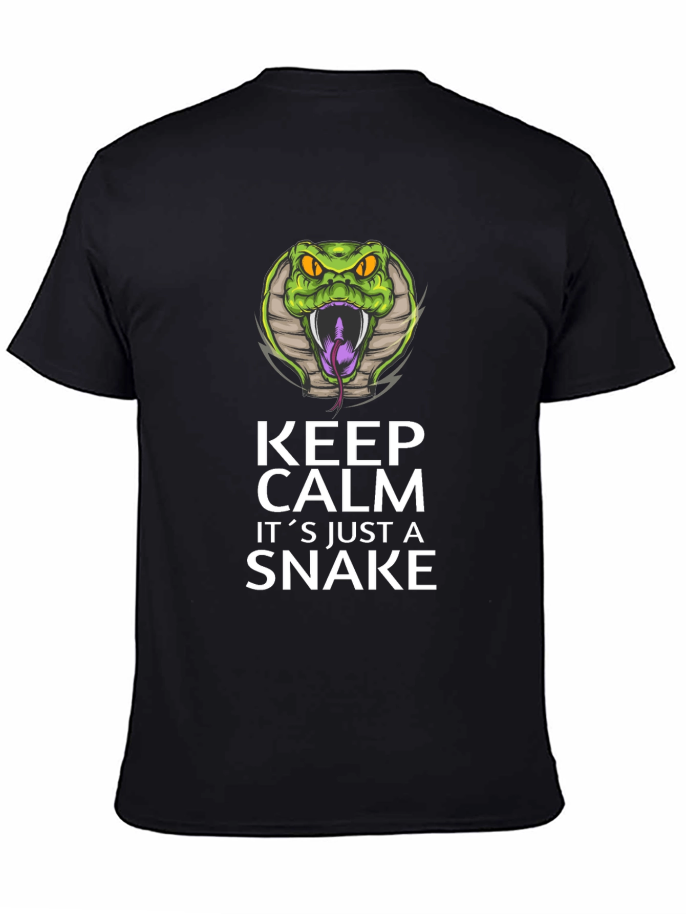 Keep Calm Snake Graphic Tee
