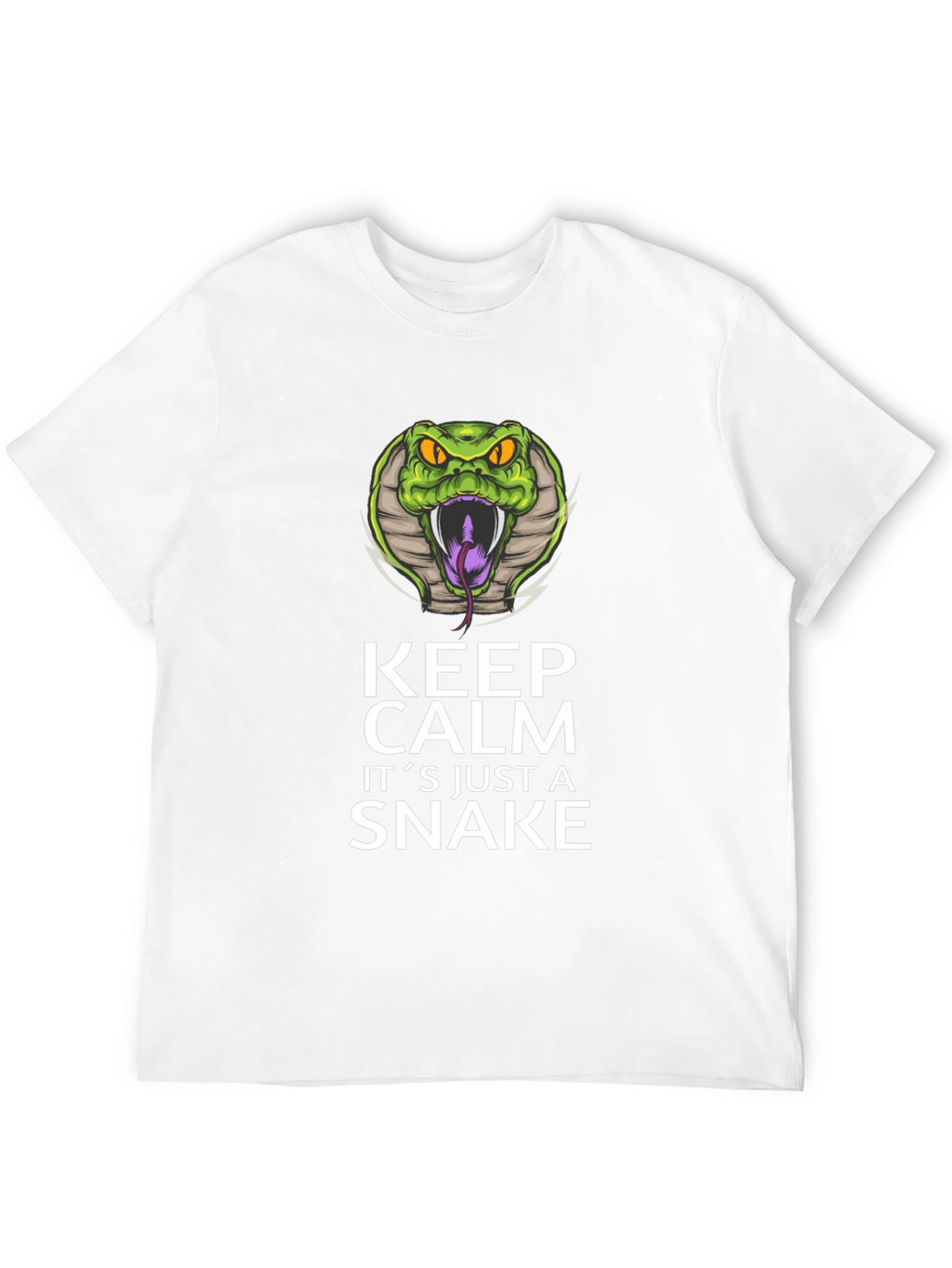 Keep Calm Snake Graphic Tee