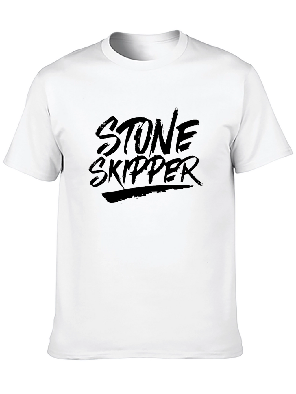 Stone Skipper Black Graphic T-Shirt