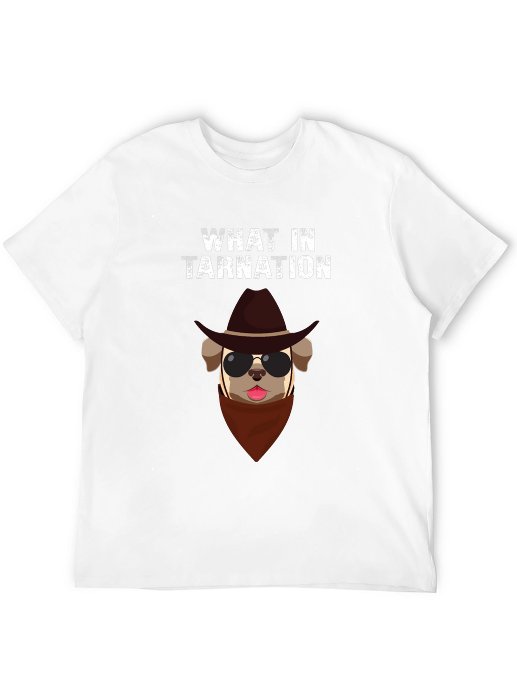 What in Tarnation Dog Cowboy Graphic Tee
